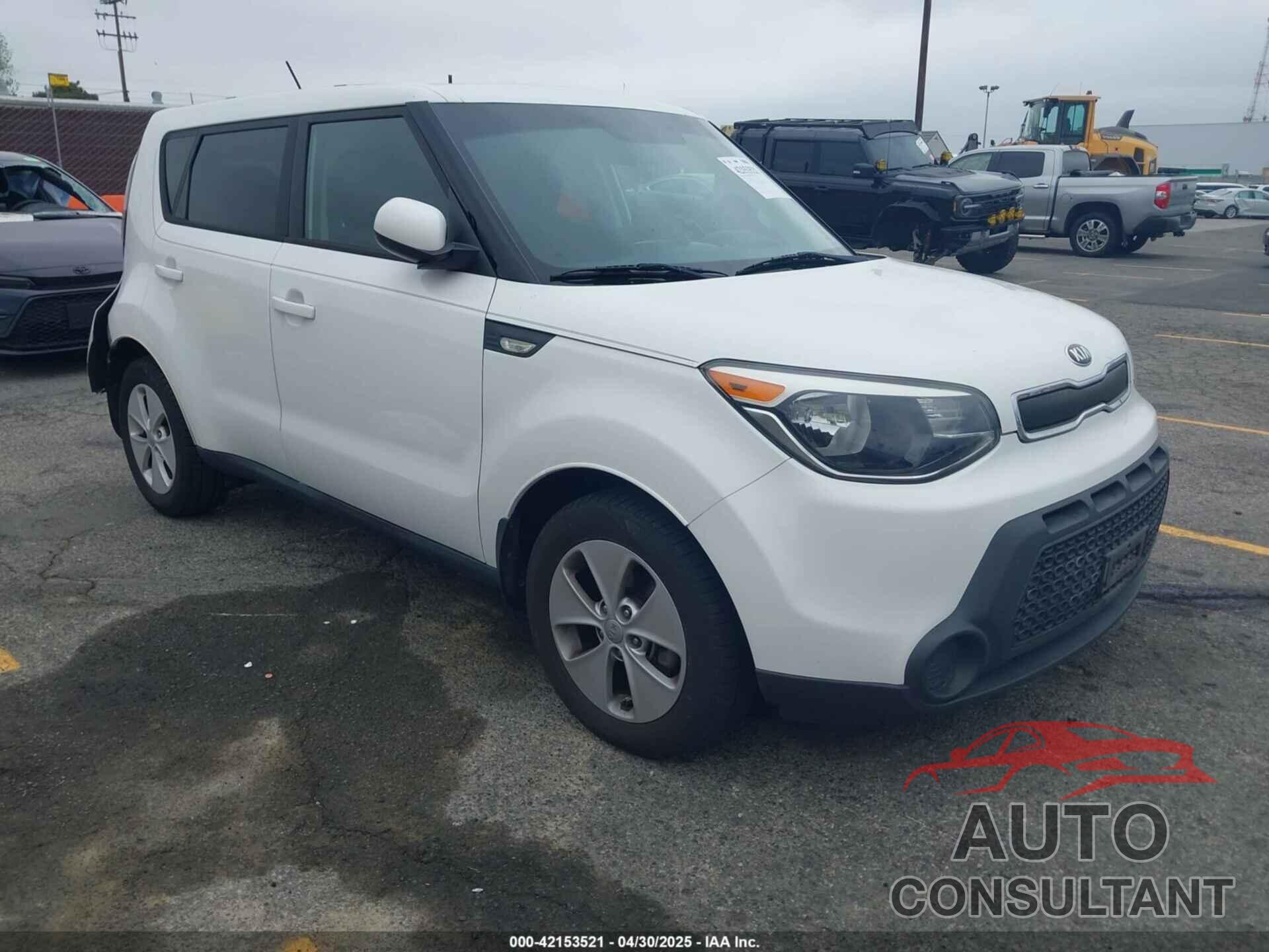 KIA SOUL 2014 - KNDJN2A25E7045693