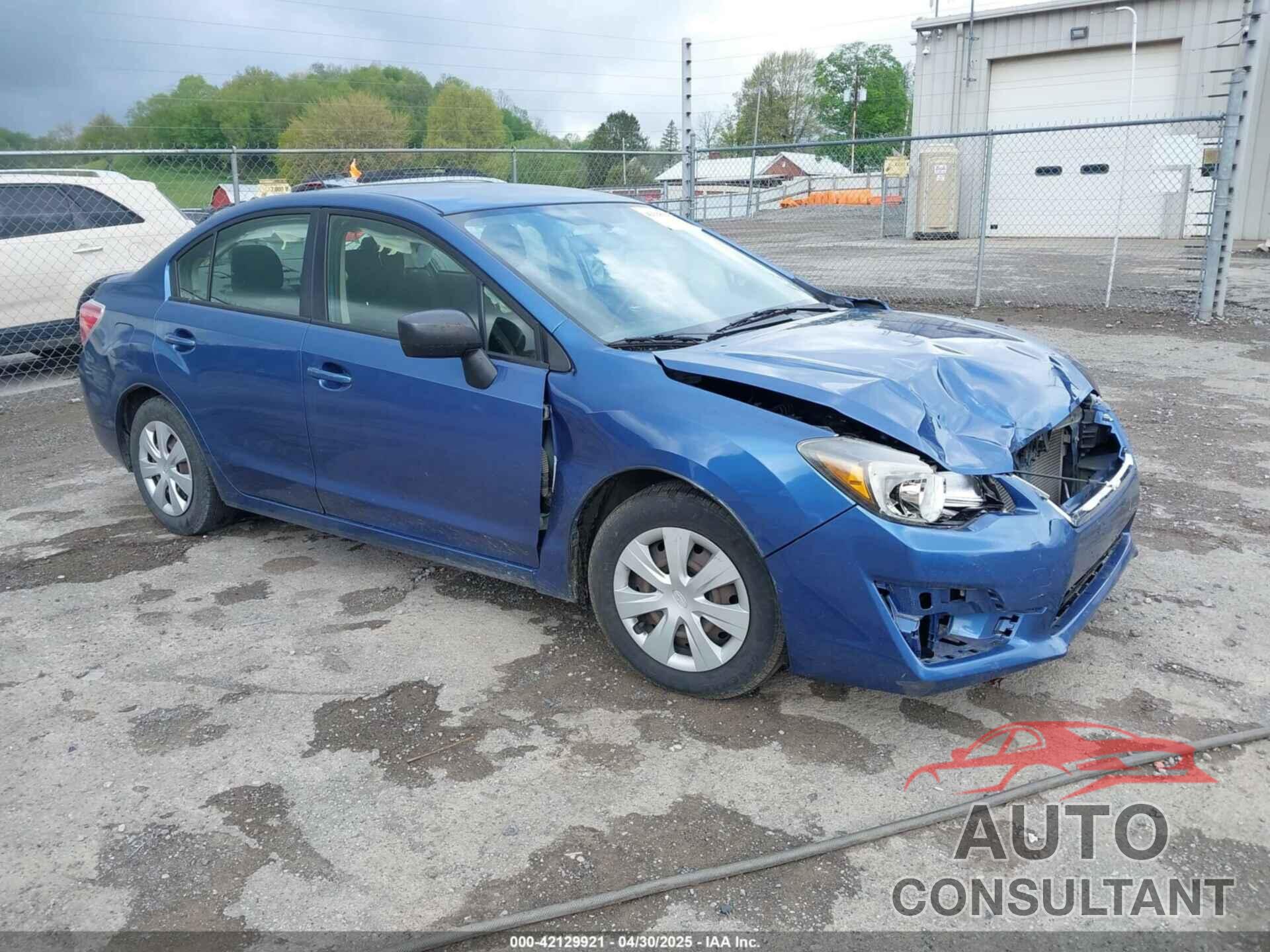 SUBARU IMPREZA 2015 - JF1GJAA67FH022596