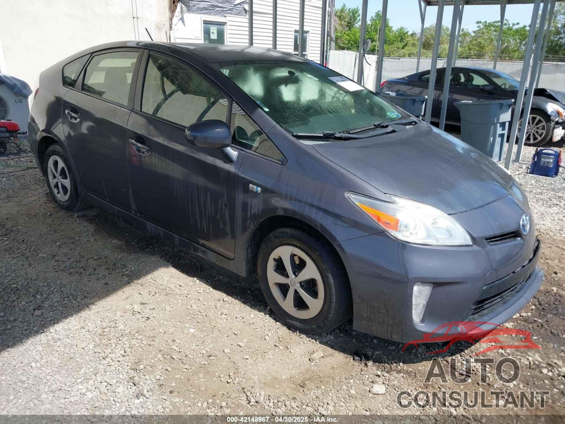 TOYOTA PRIUS 2012 - JTDKN3DU4C1562832