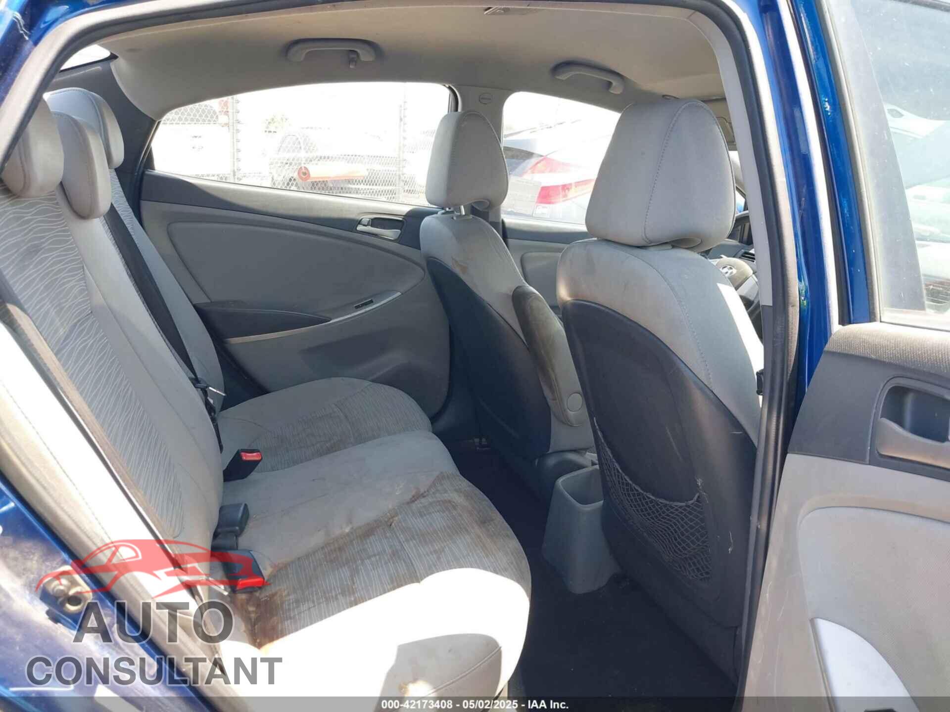 HYUNDAI ACCENT 2015 - KMHCT4AE3FU831706
