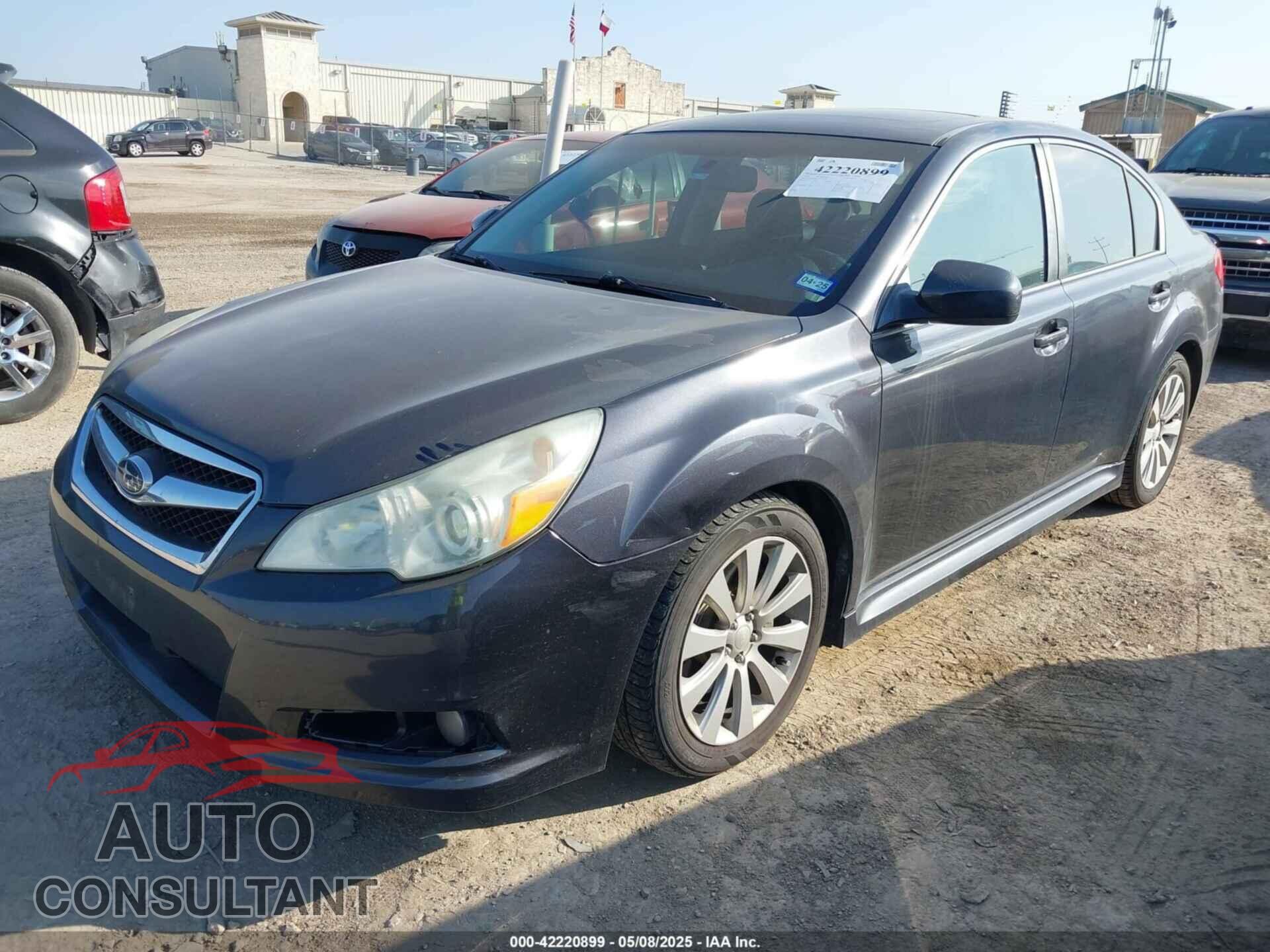 SUBARU LEGACY 2010 - 4S3BMEH61A2230297