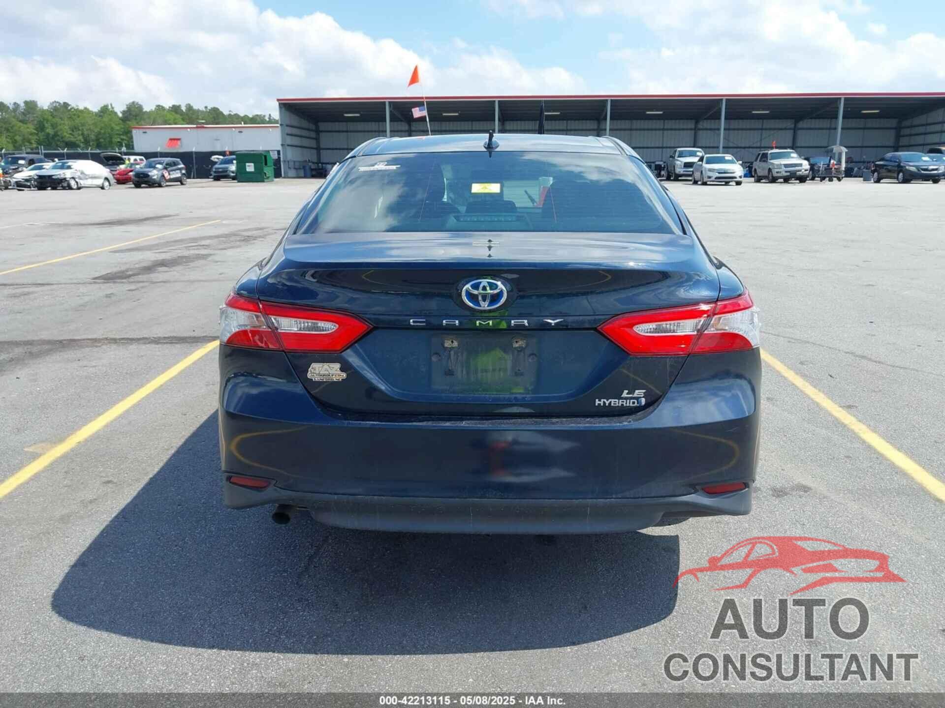 TOYOTA CAMRY HYBRID 2019 - 4T1B31HK9KU512892