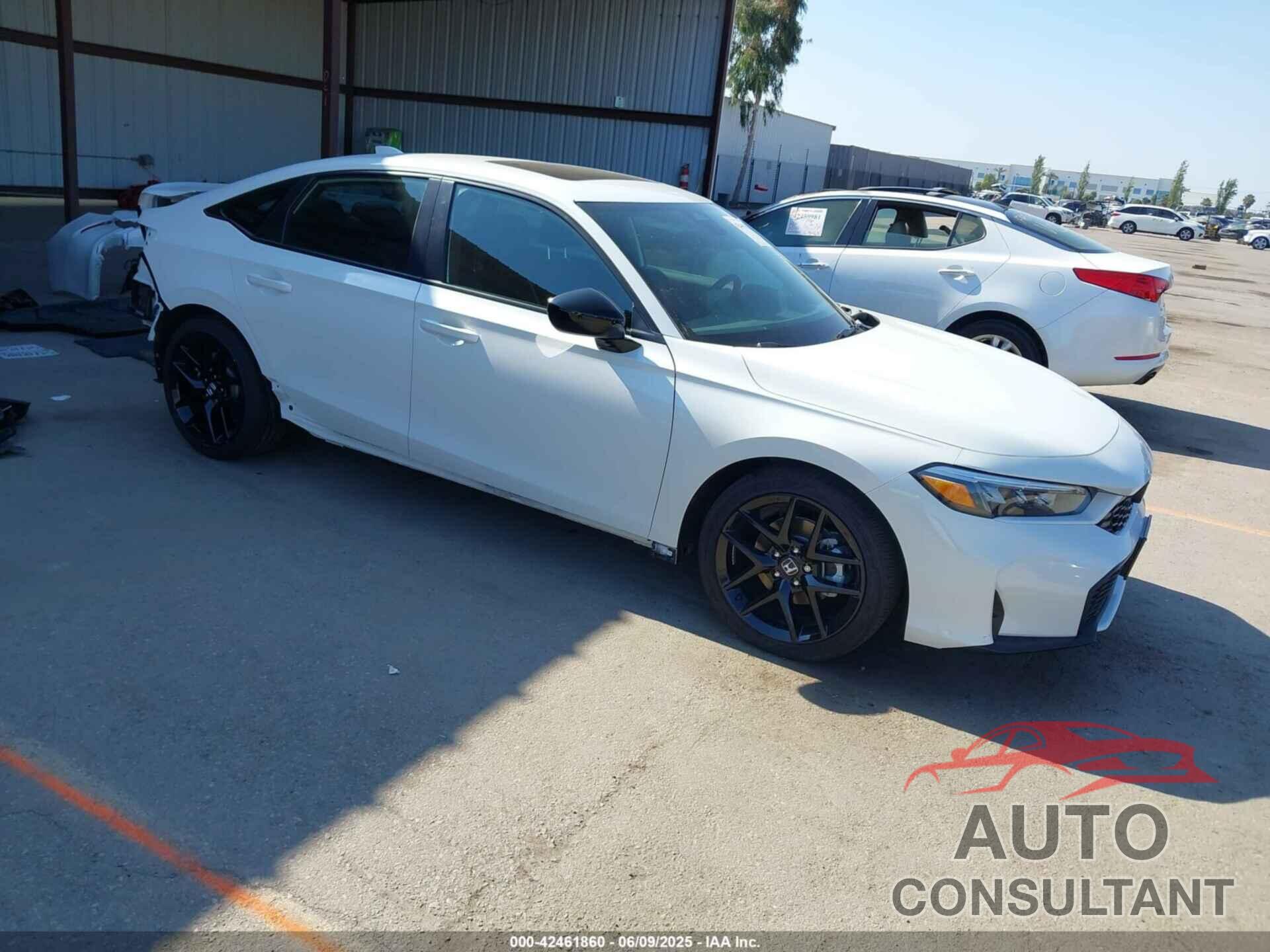 HONDA CIVIC HYBRID 2025 - 2HGFE4F85SH322181