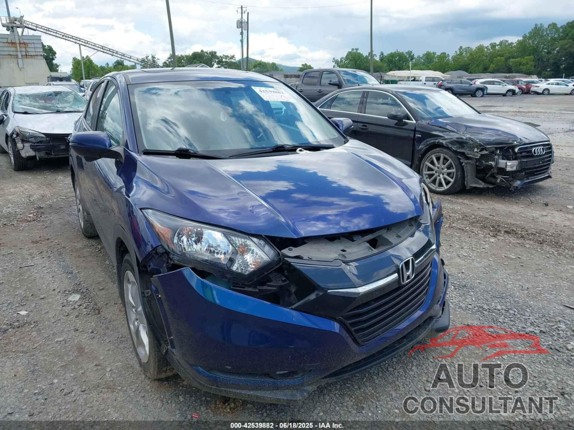 HONDA HR-V 2016 - 3CZRU5H59GM716924