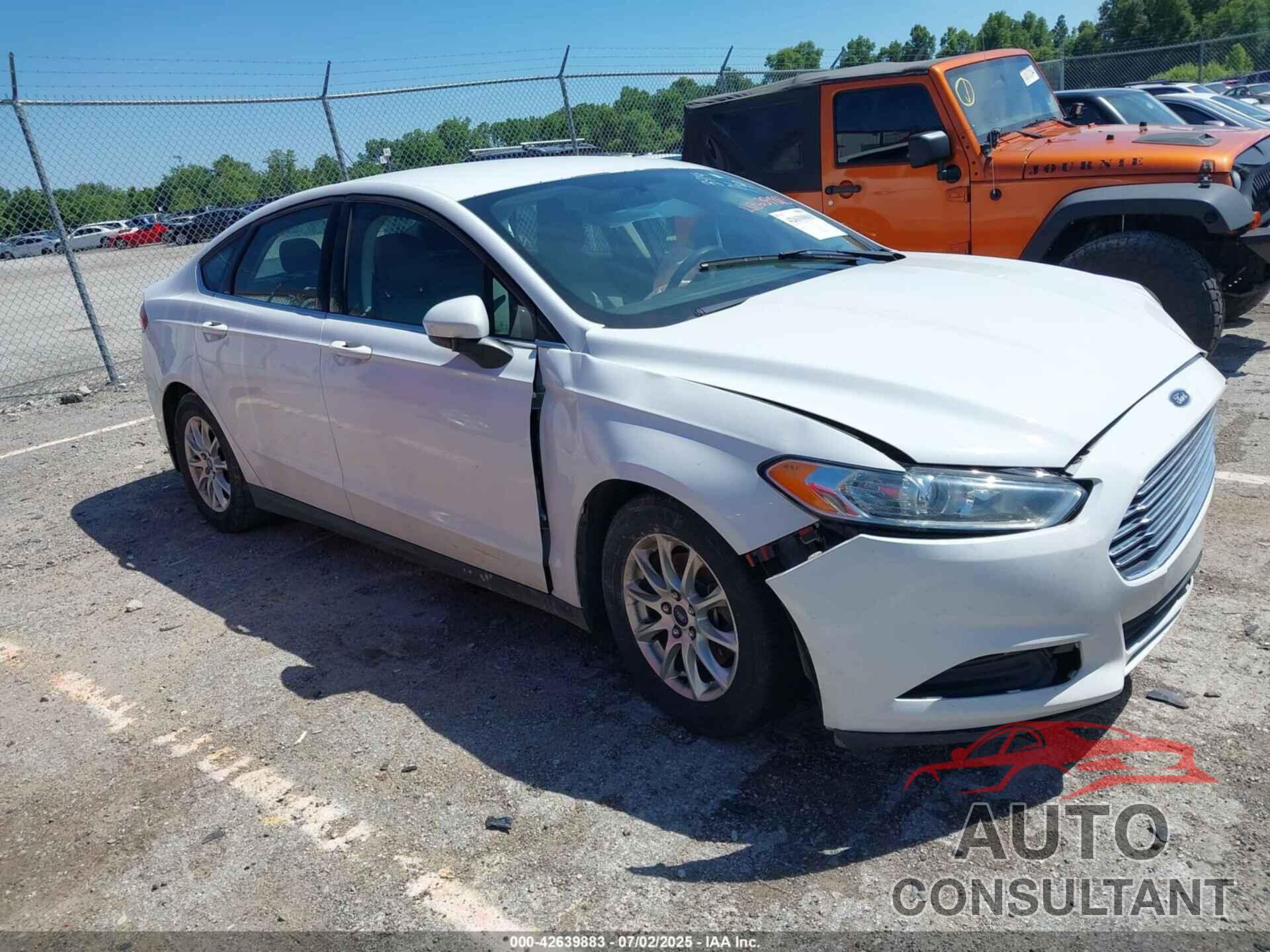 FORD FUSION 2015 - 3FA6P0G75FR163914
