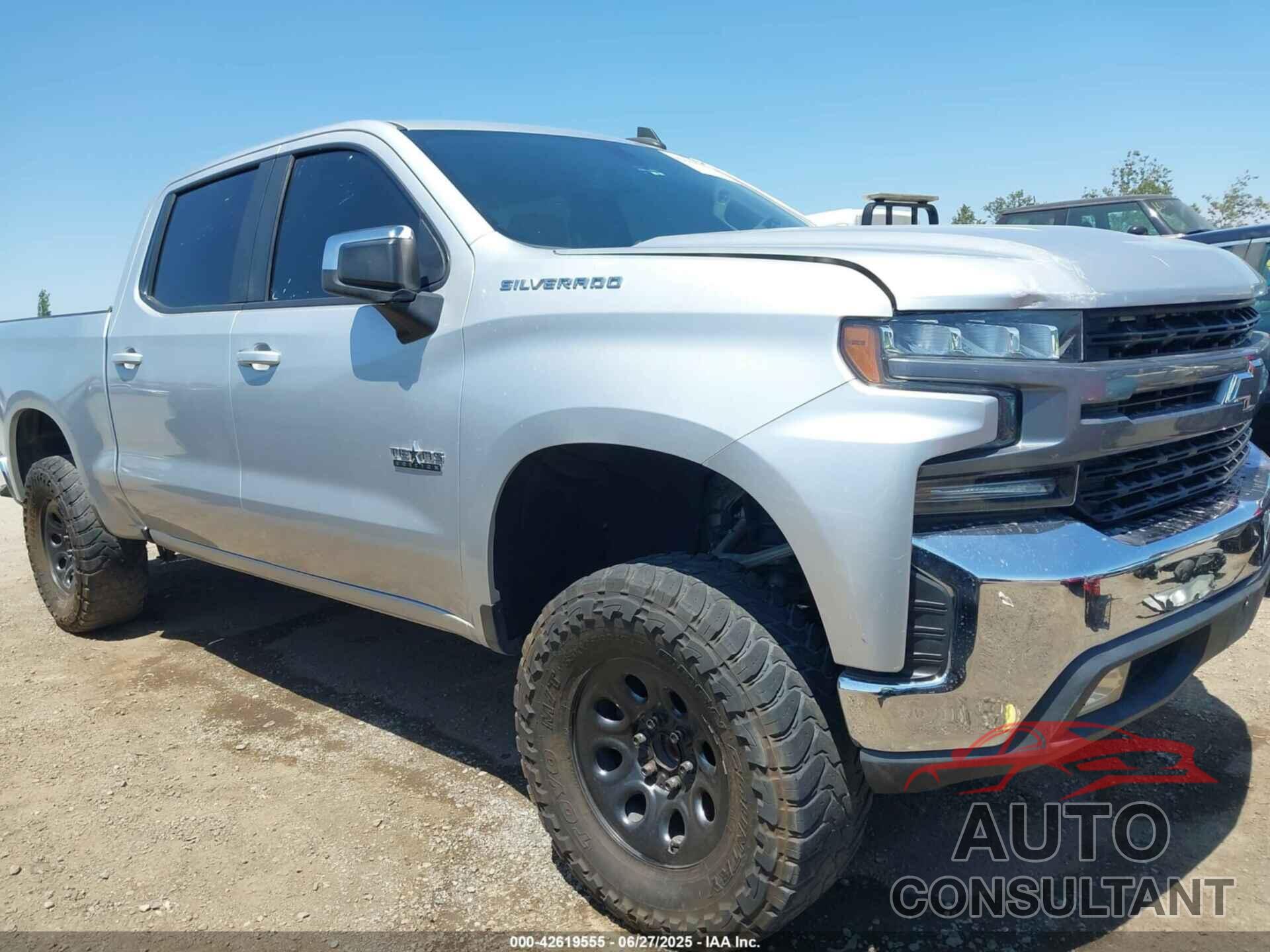 CHEVROLET SILVERADO 1500 2020 - 3GCPWCEK7LG404003