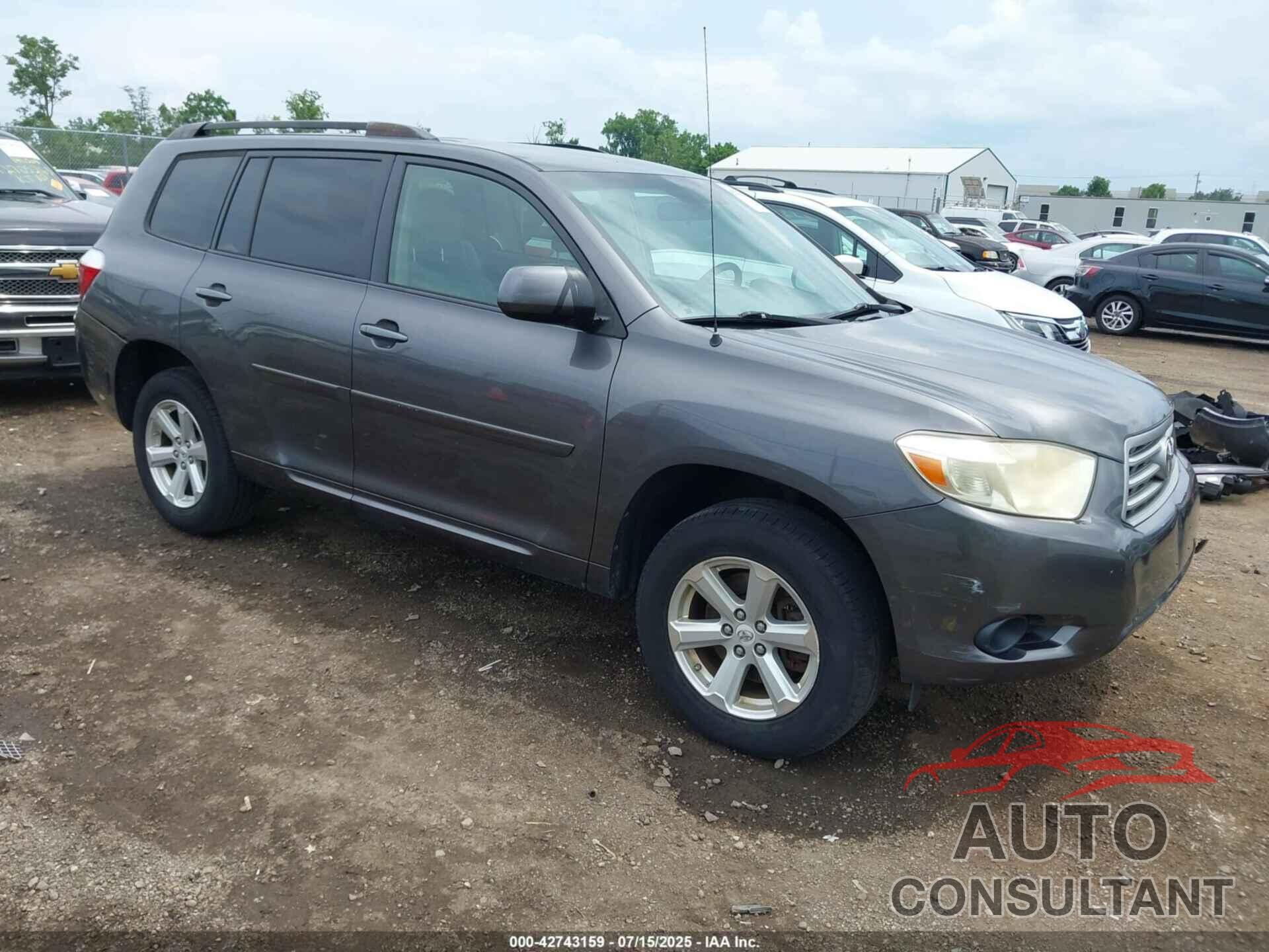 TOYOTA HIGHLANDER 2009 - JTEDA41A392003064