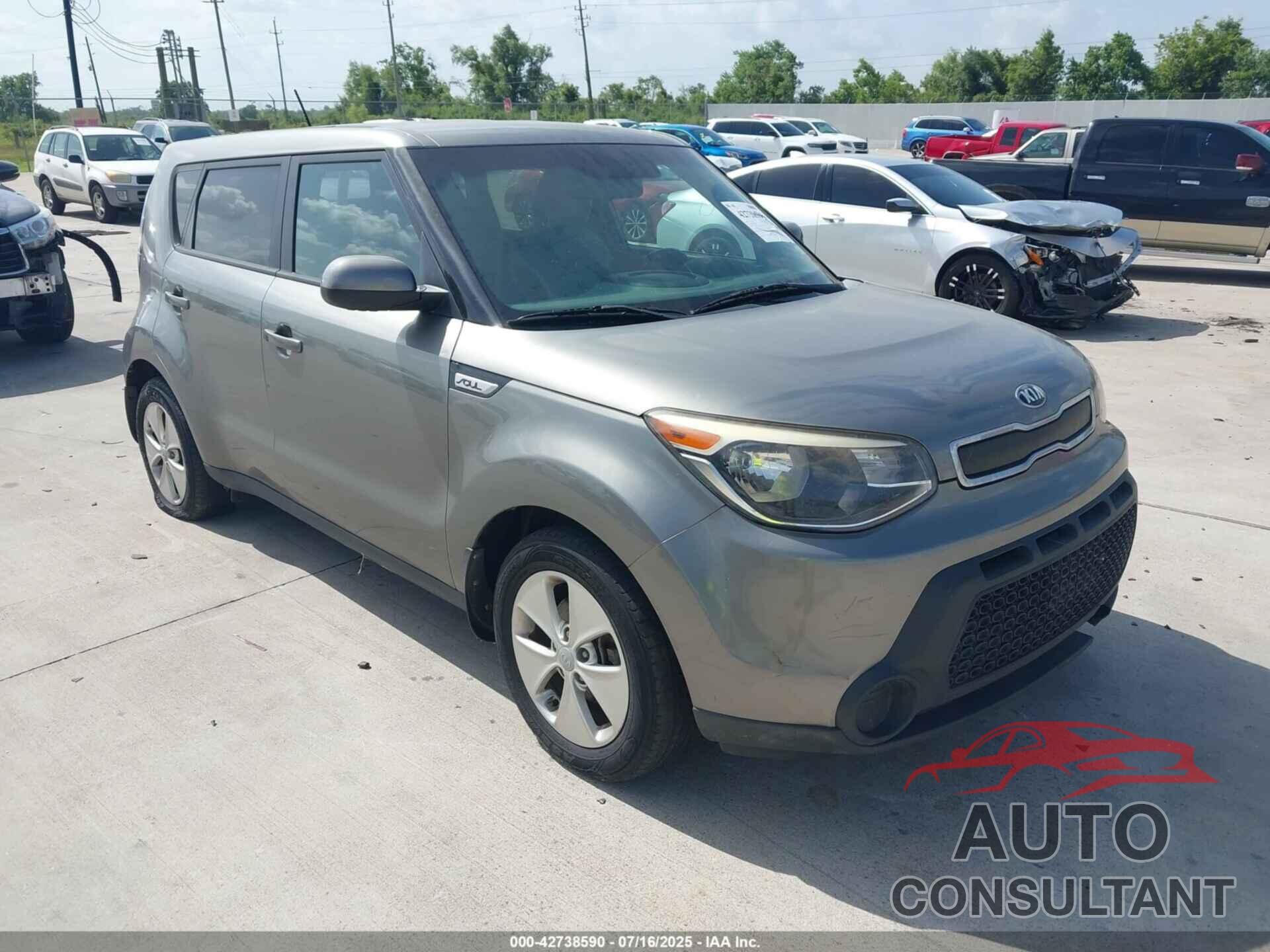 KIA SOUL 2015 - KNDJN2A23F7207211