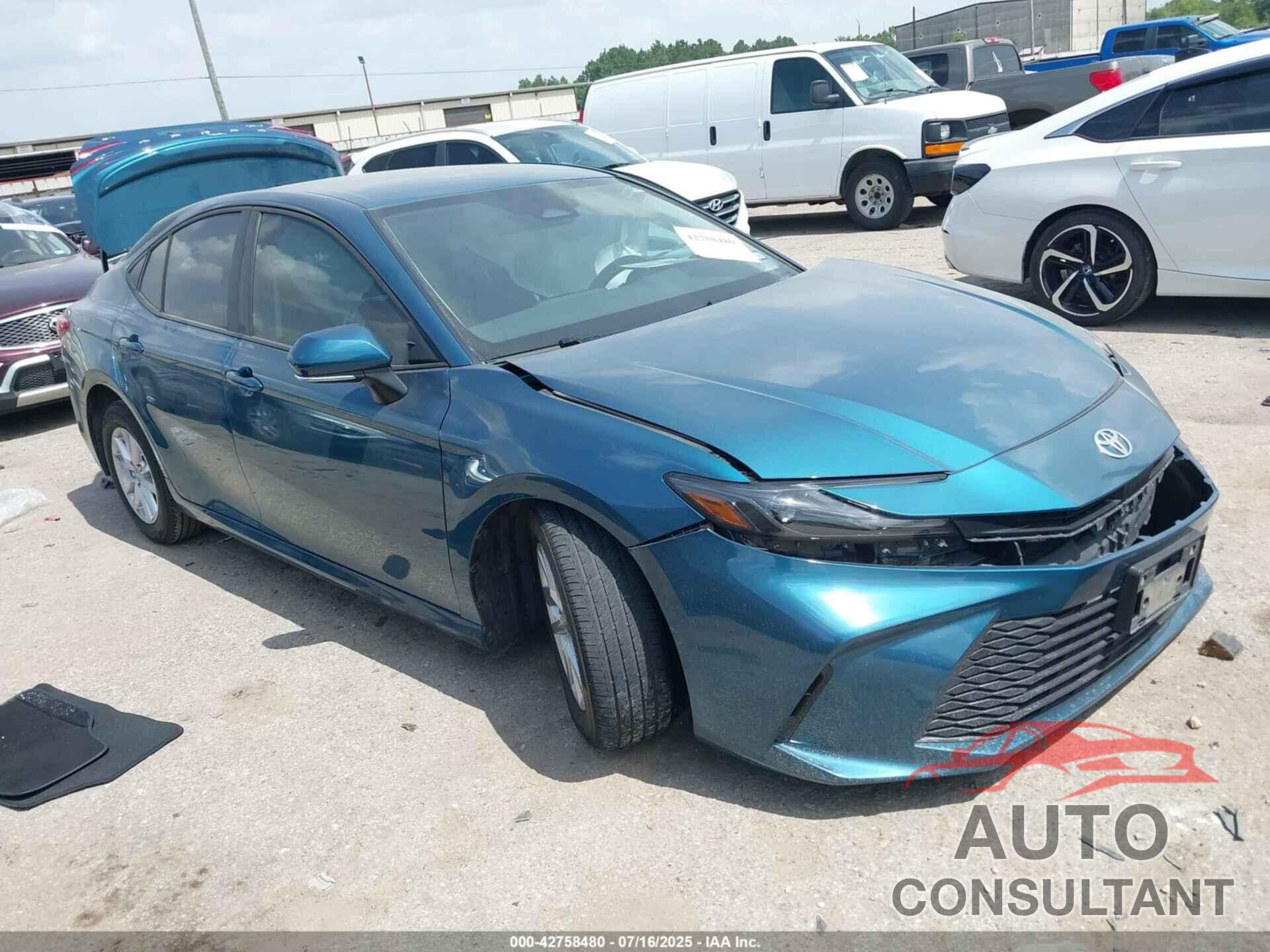 TOYOTA CAMRY 2025 - 4T1DAACK5SU576787