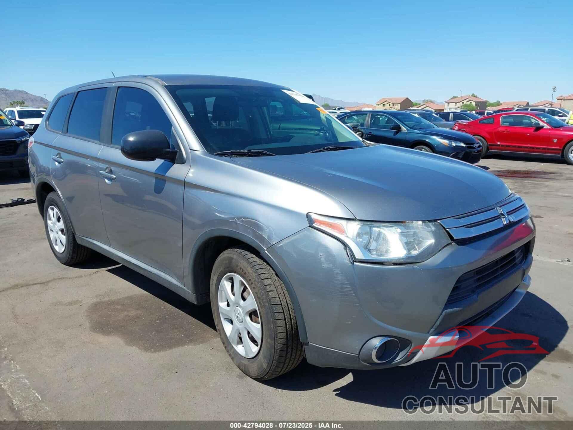 MITSUBISHI OUTLANDER 2015 - JA4AD2A35FZ006209