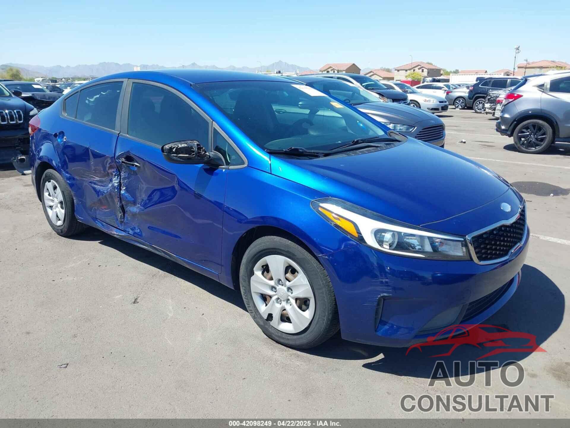 KIA FORTE 2017 - 3KPFK4A79HE089612