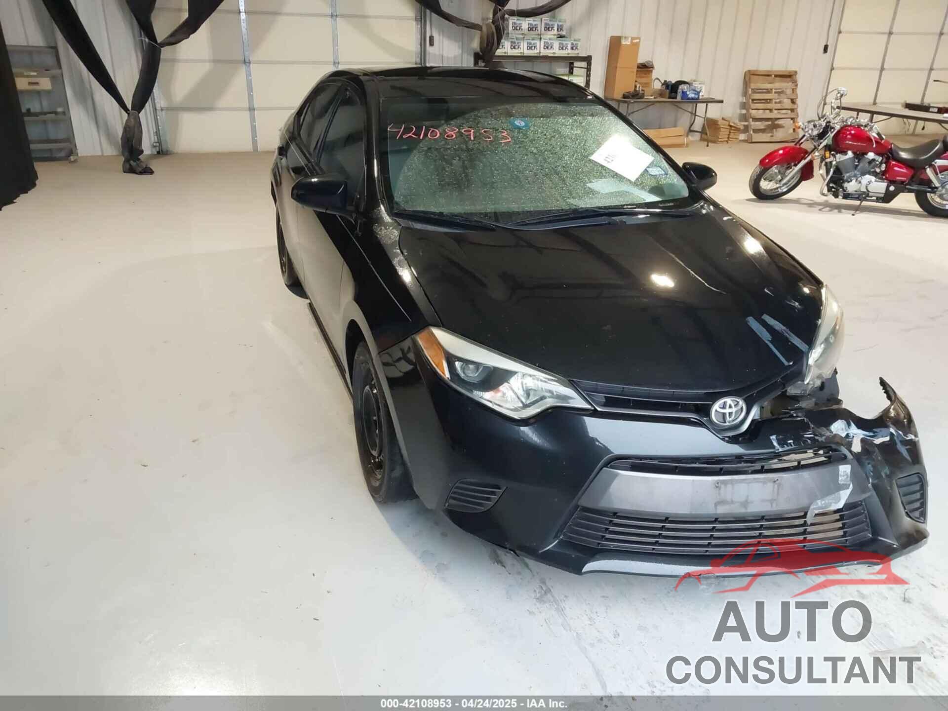 TOYOTA COROLLA 2015 - 5YFBURHE6FP261309