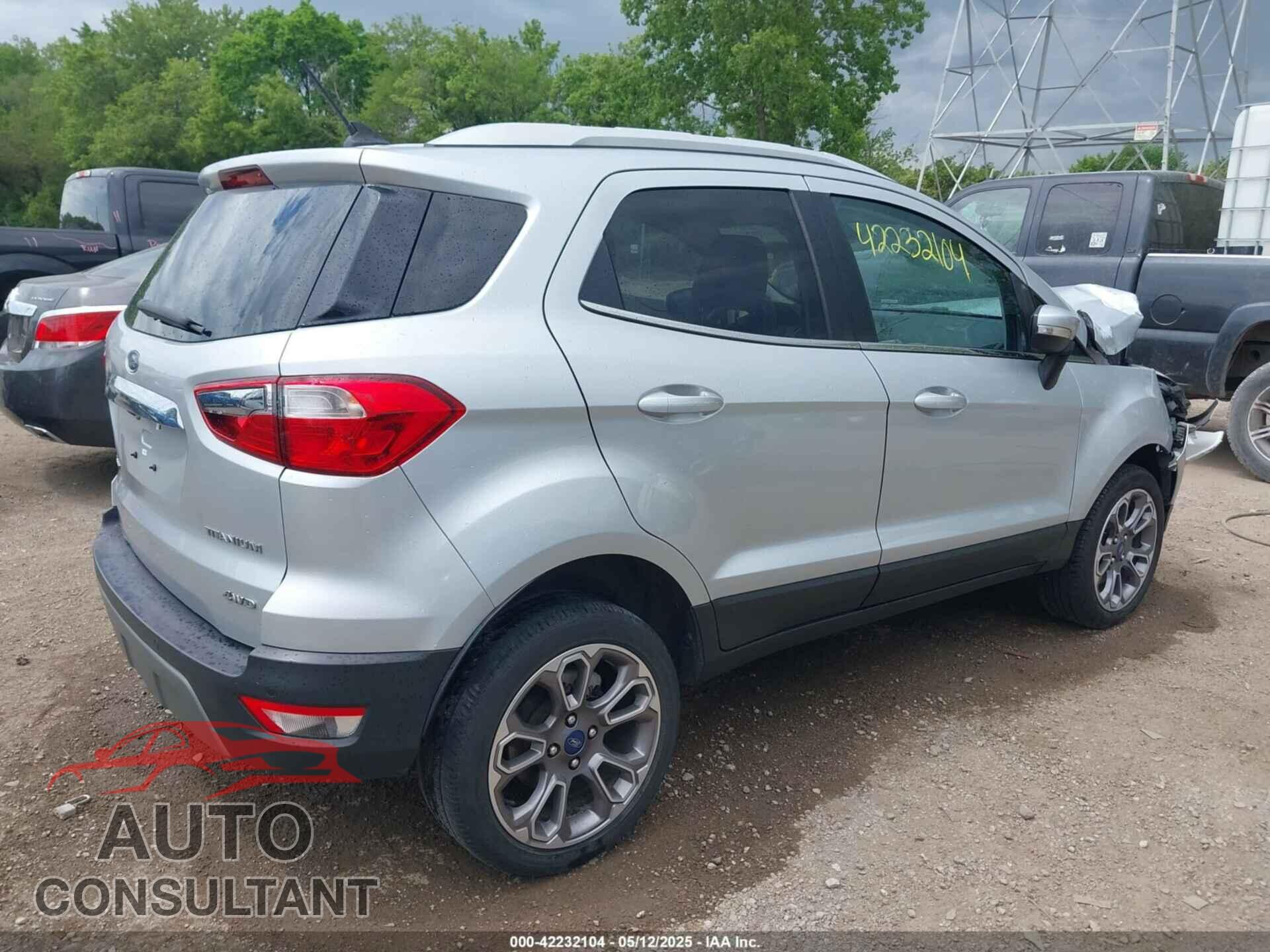 FORD ECOSPORT 2020 - MAJ6S3KL0LC349049
