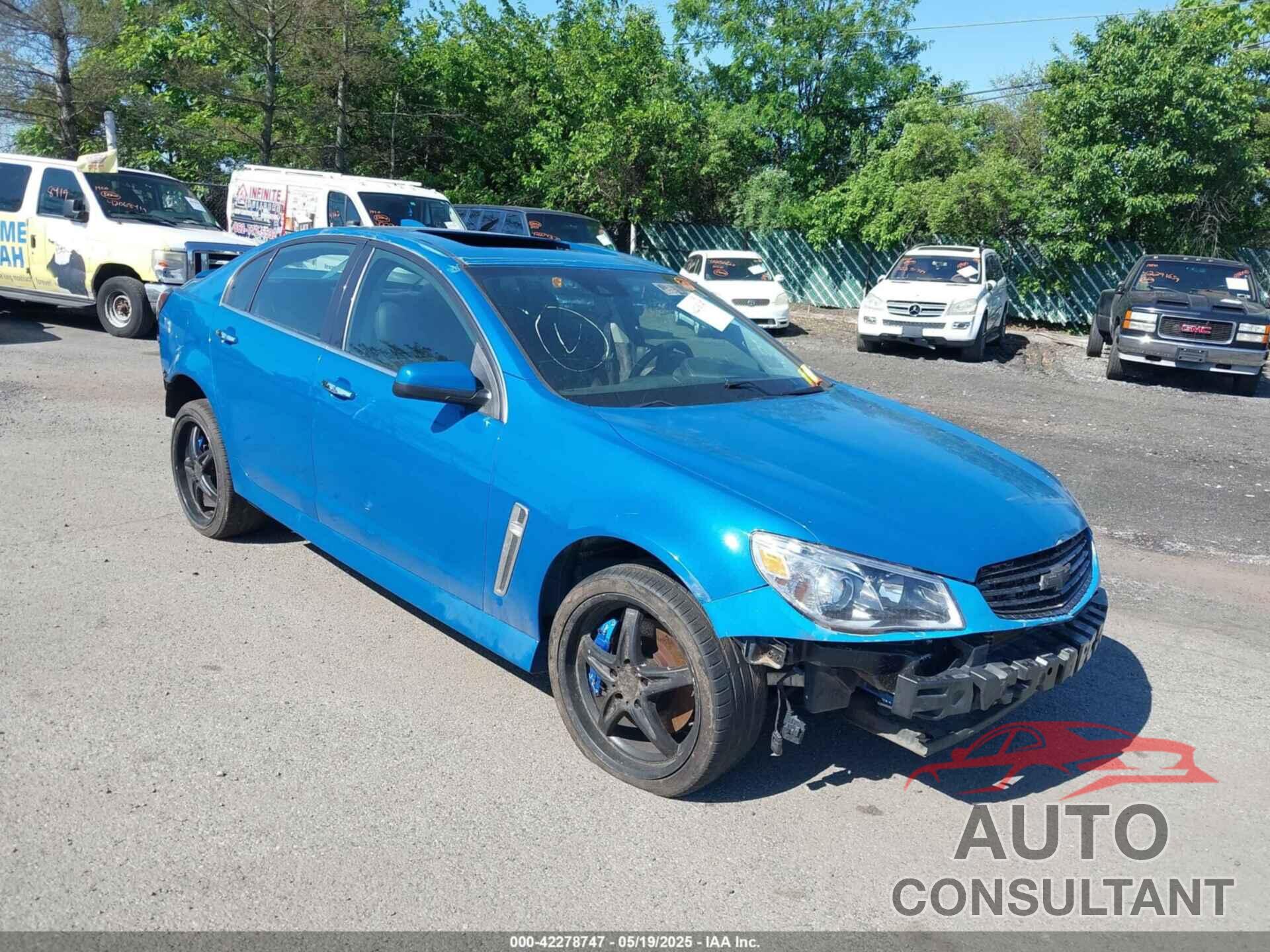 CHEVROLET SS 2015 - 6G3F15RW4FL103153