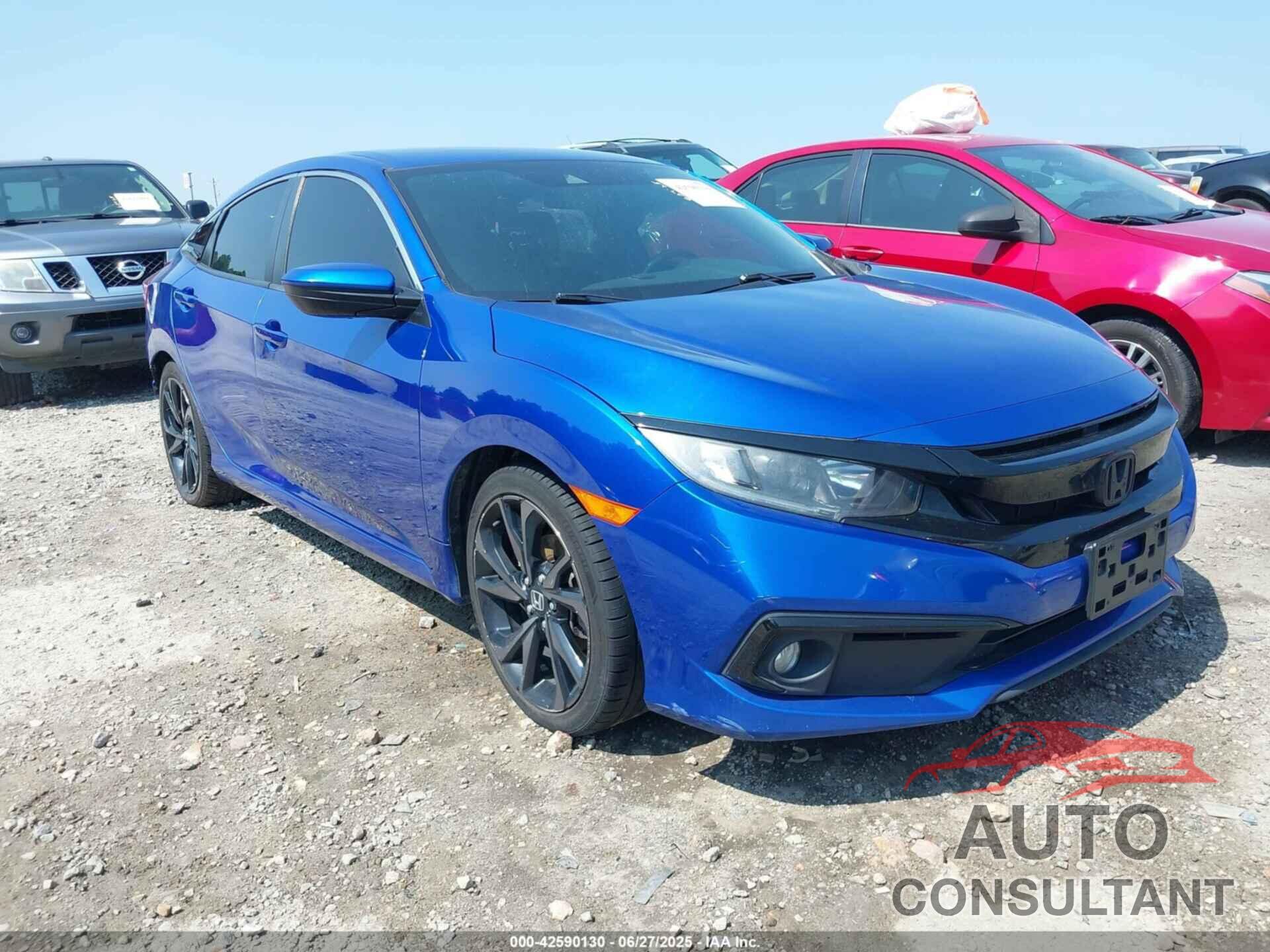 HONDA CIVIC 2019 - 19XFC2F85KE020474