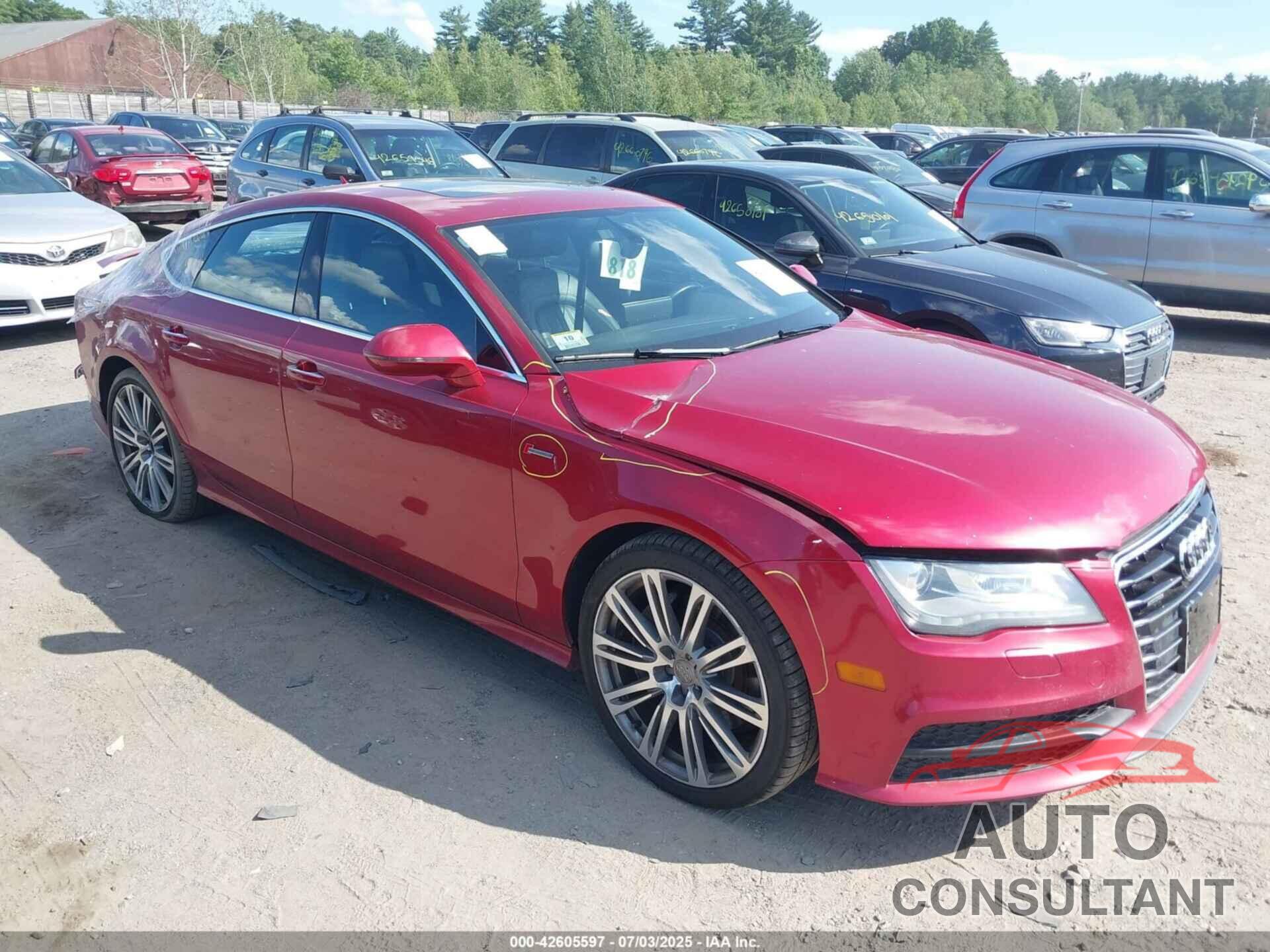 AUDI A7 2013 - WAU2GAFC0DN023439