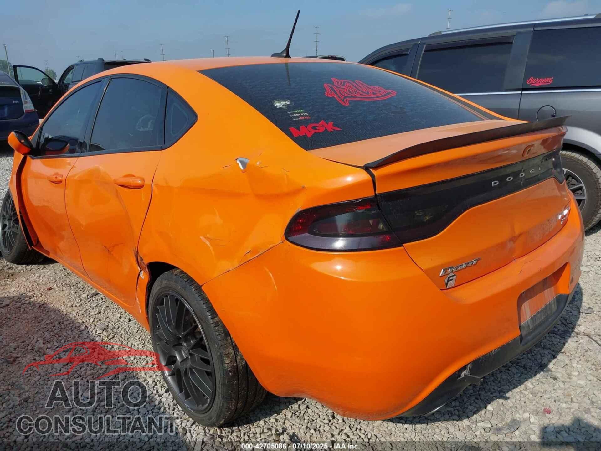 DODGE DART 2014 - 1C3CDFBB0ED863145