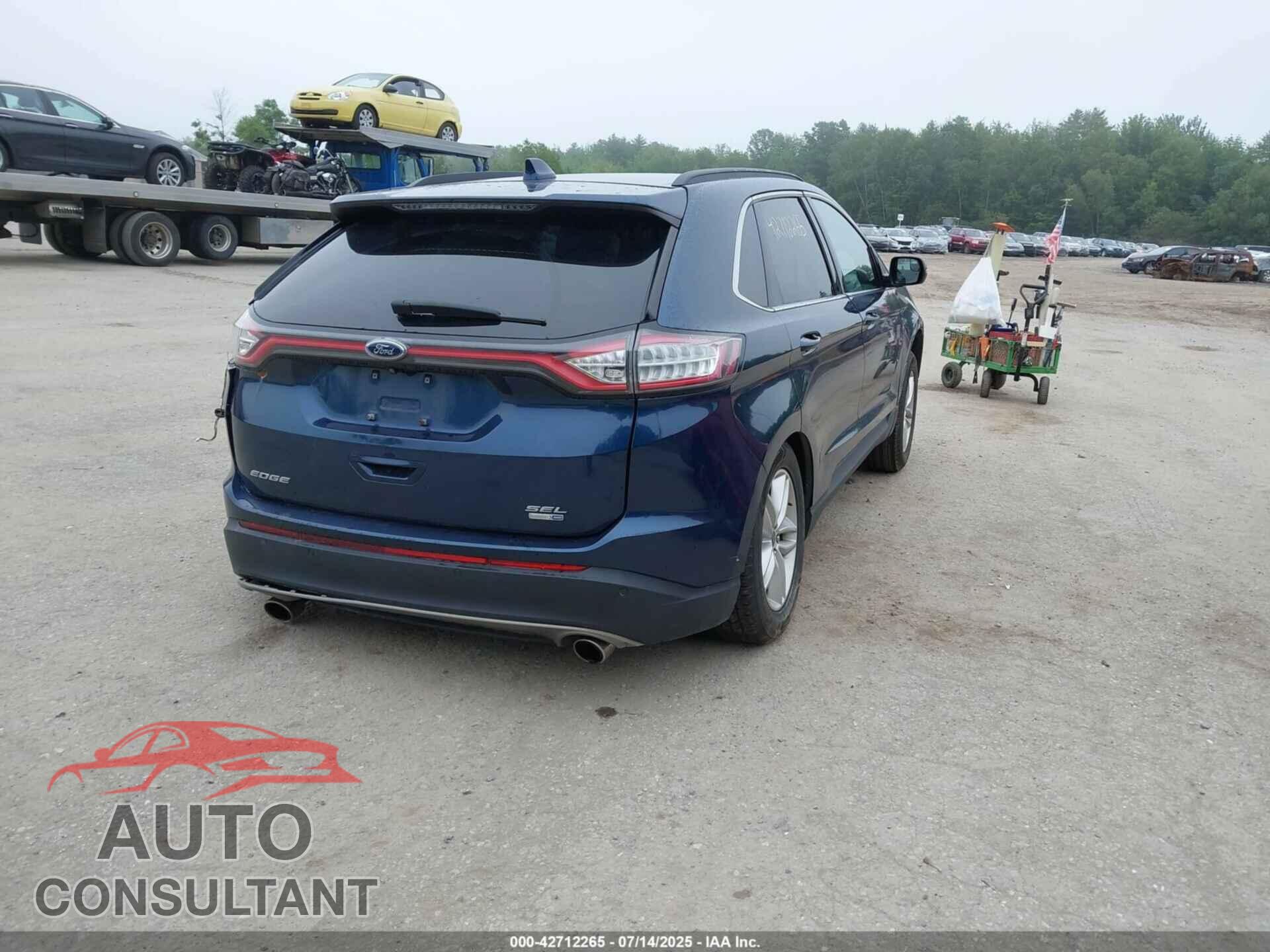 FORD EDGE 2017 - 2FMPK4J98HBB86485