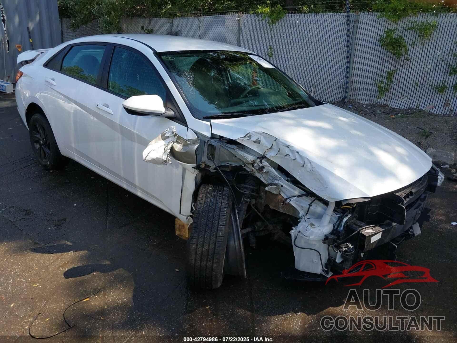 HYUNDAI ELANTRA 2022 - 5NPLS4AG4NH054812