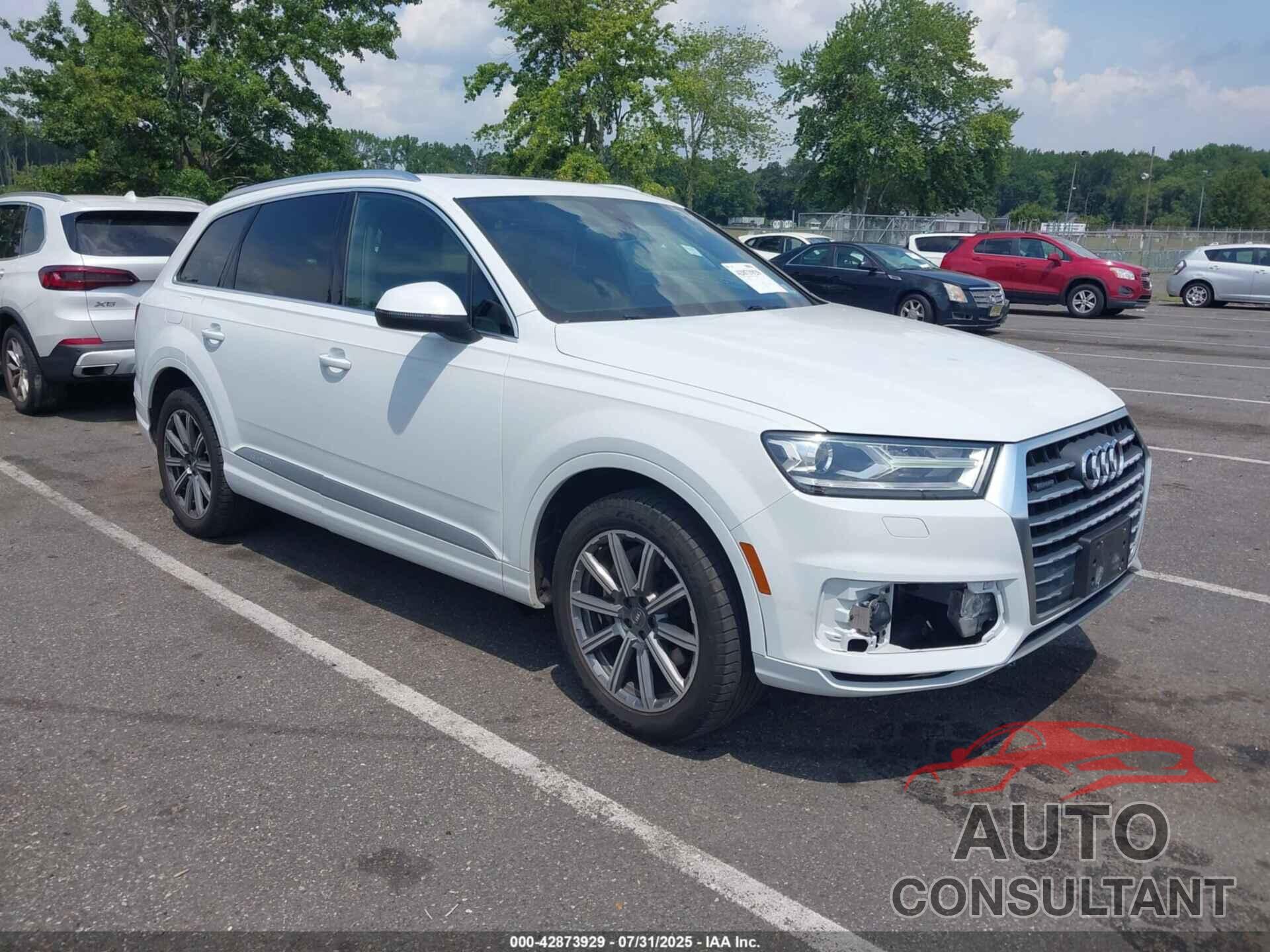 AUDI Q7 2018 - WA1LHAF76JD020001