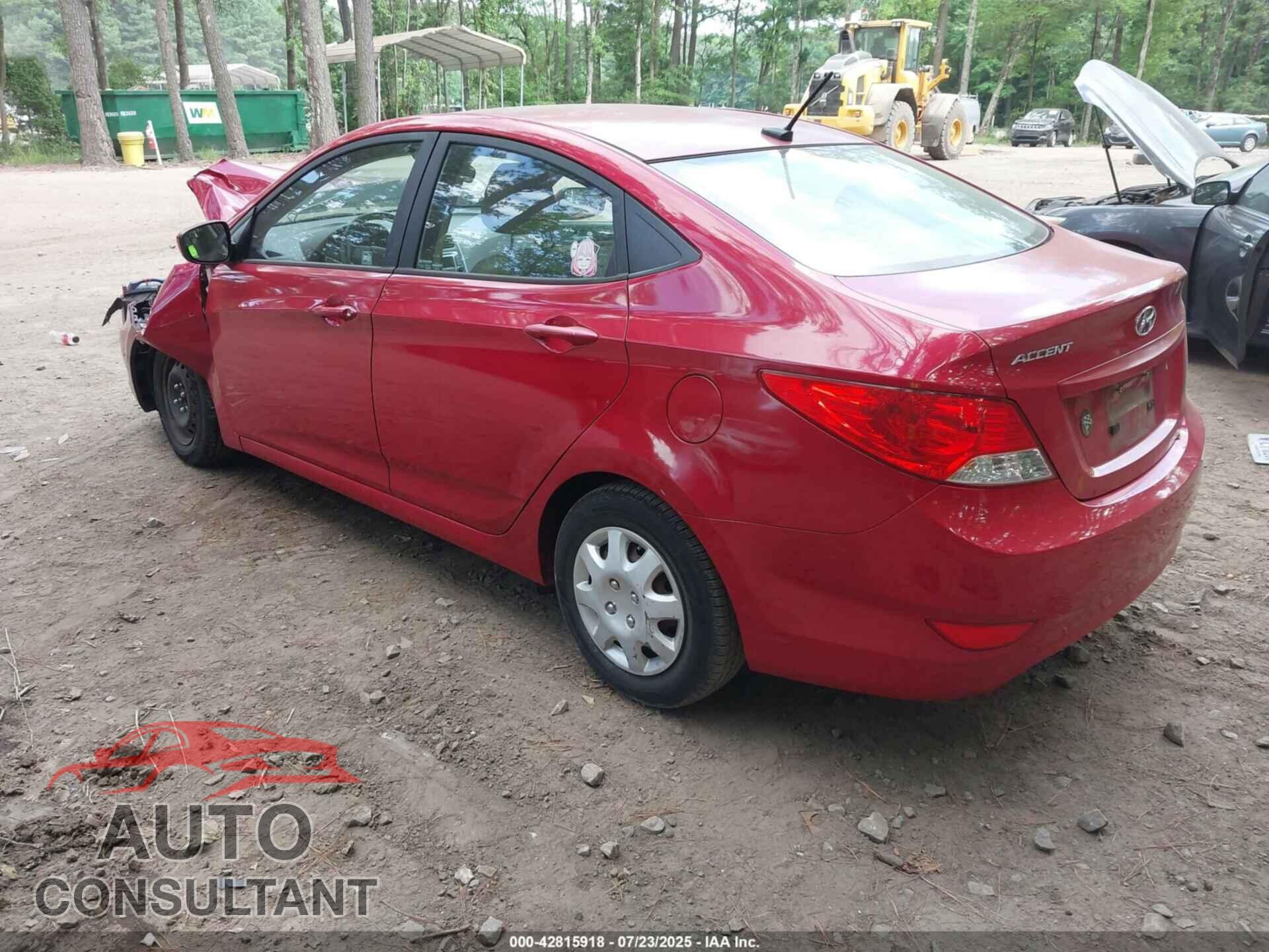 HYUNDAI ACCENT 2014 - KMHCT4AE3EU759727