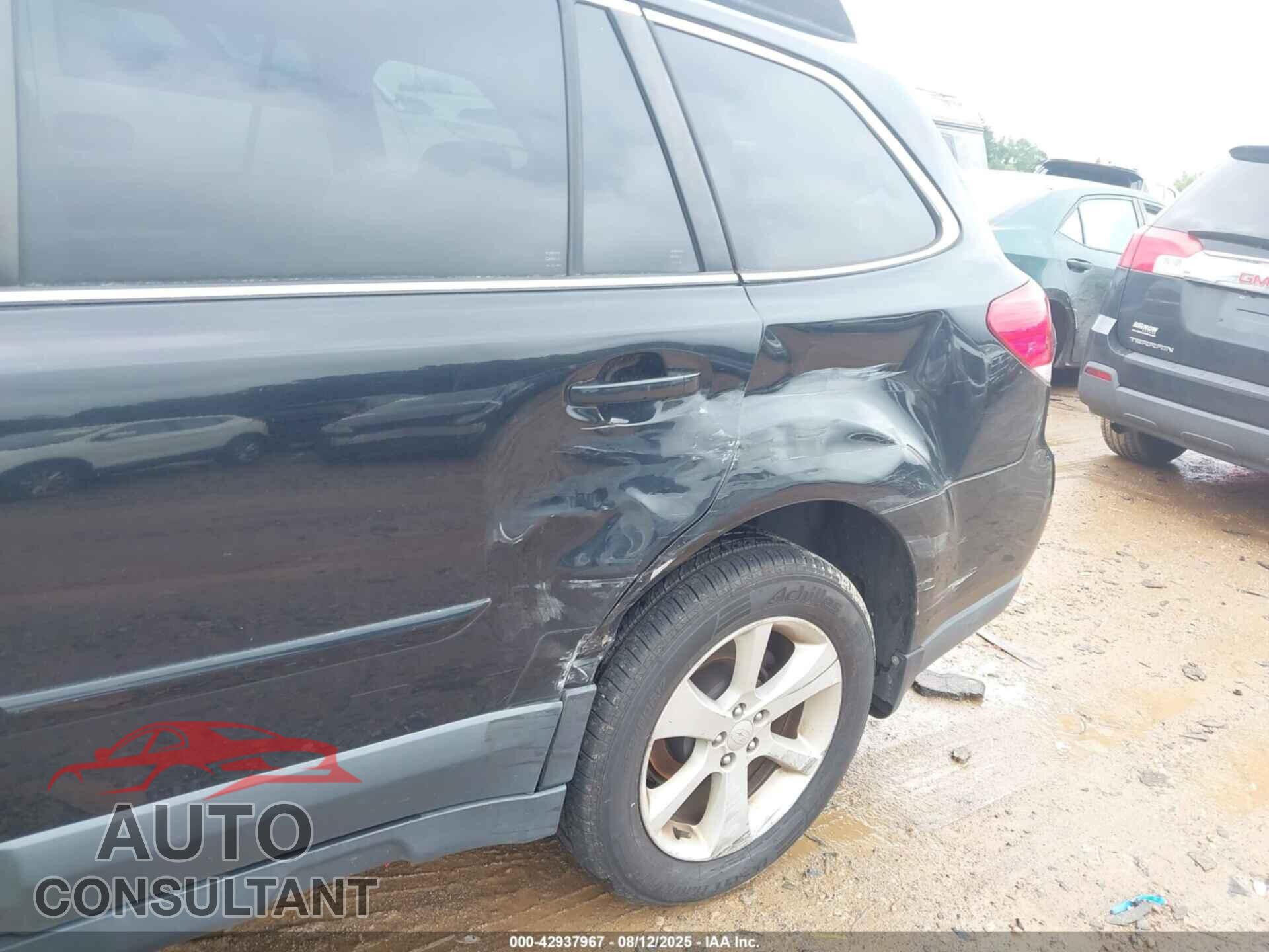 SUBARU OUTBACK 2013 - 4S4BRCCC3D3247664