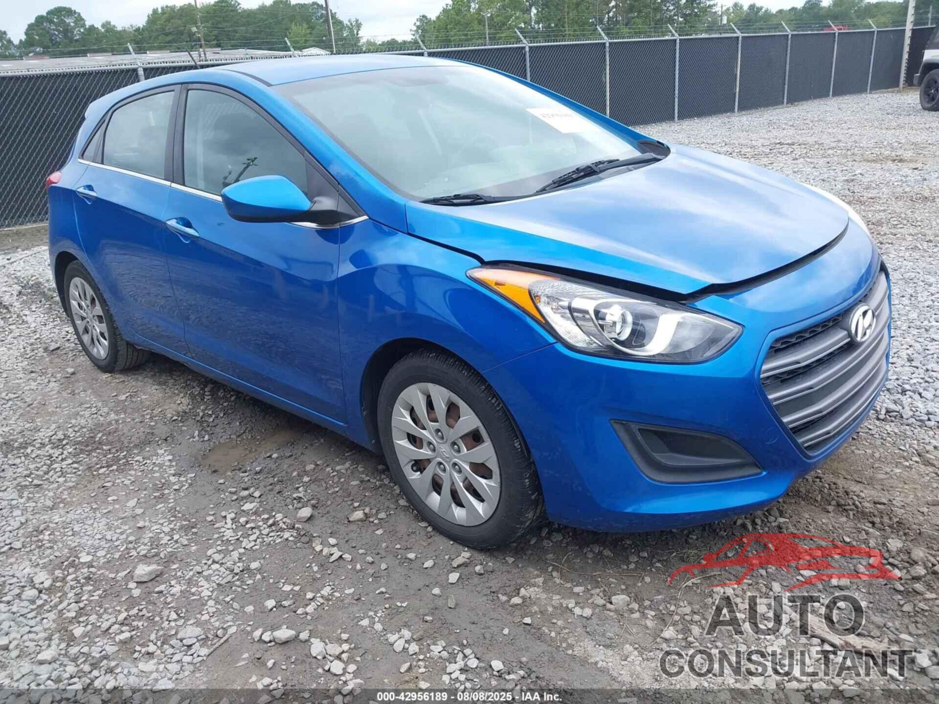 HYUNDAI ELANTRA GT 2017 - KMHD35LH6HU375494