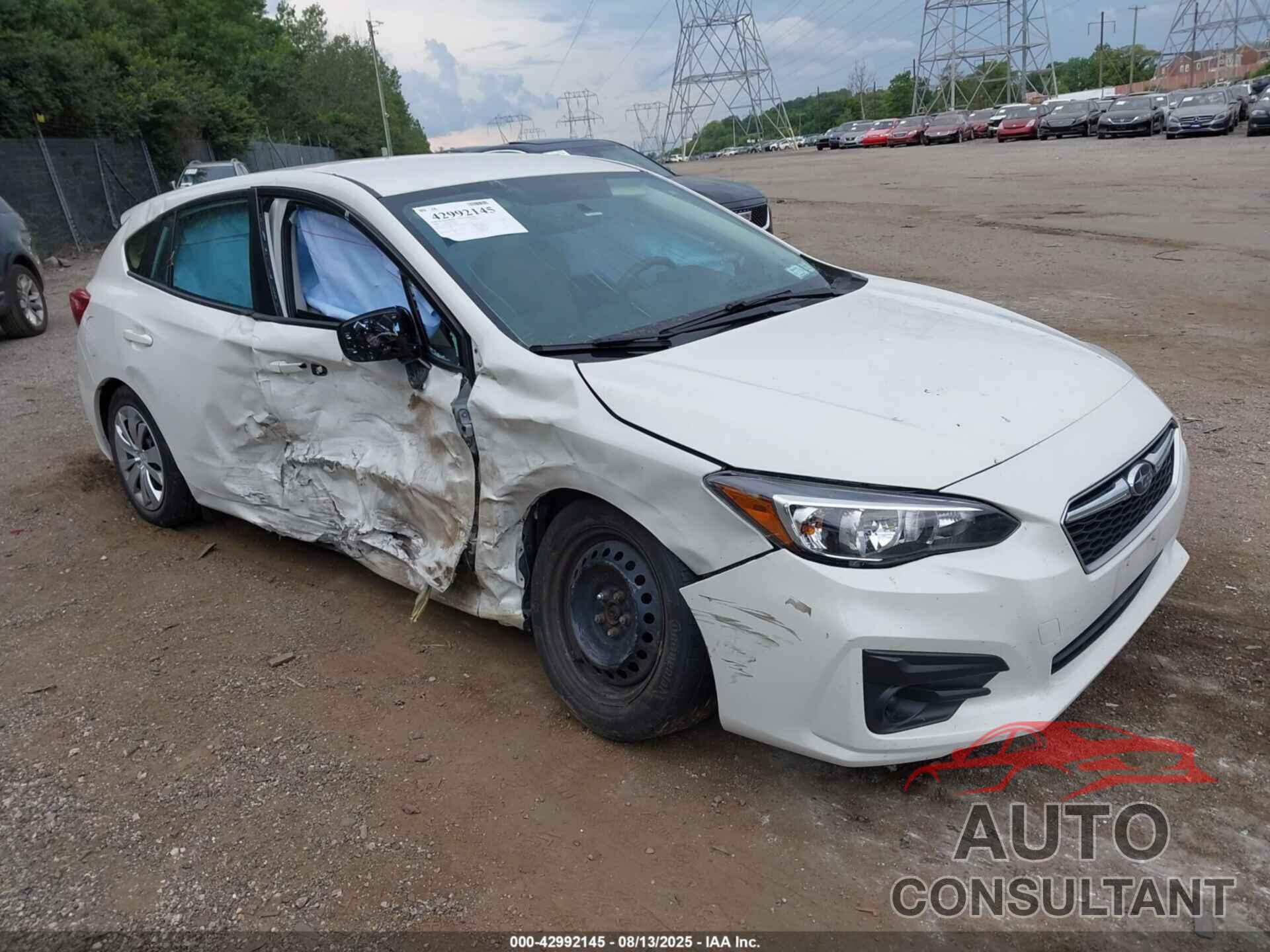 SUBARU IMPREZA 2018 - 4S3GTAA62J1715856