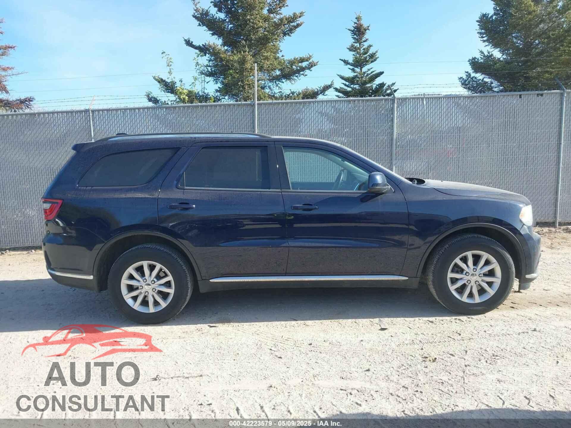 DODGE DURANGO 2015 - 1C4RDJAG3FC870183
