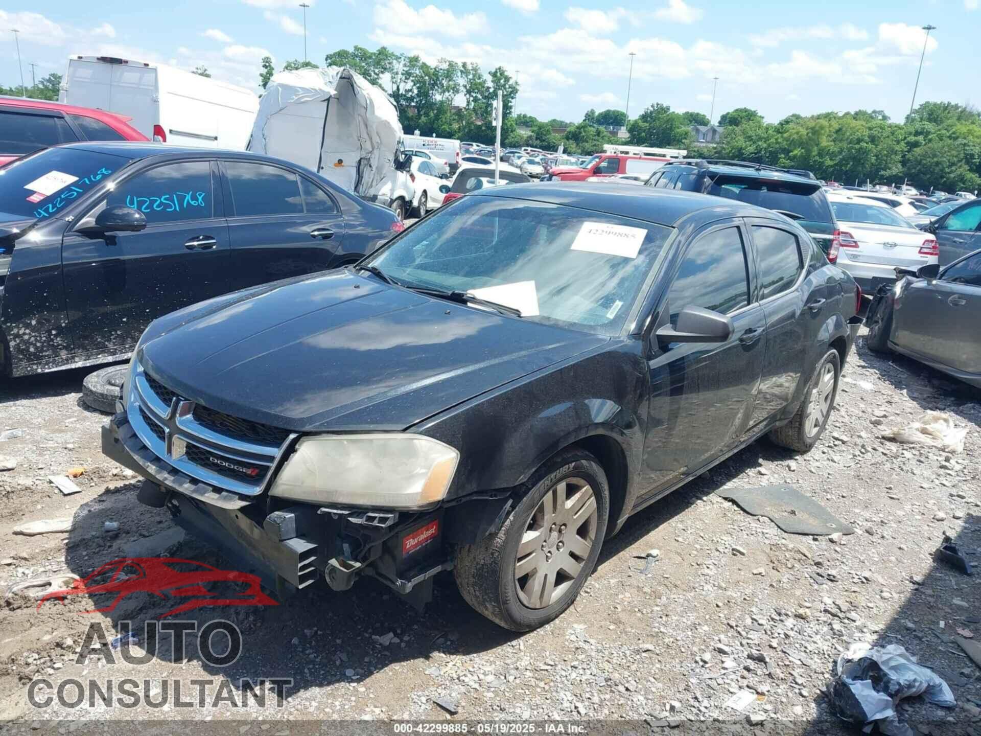 DODGE AVENGER 2013 - 1C3CDZAB4DN575771