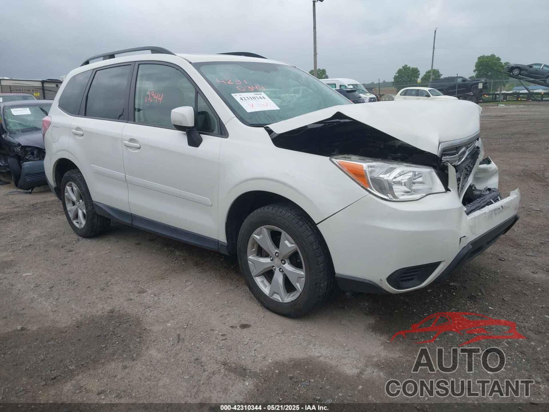 SUBARU FORESTER 2016 - JF2SJADC7GH531984