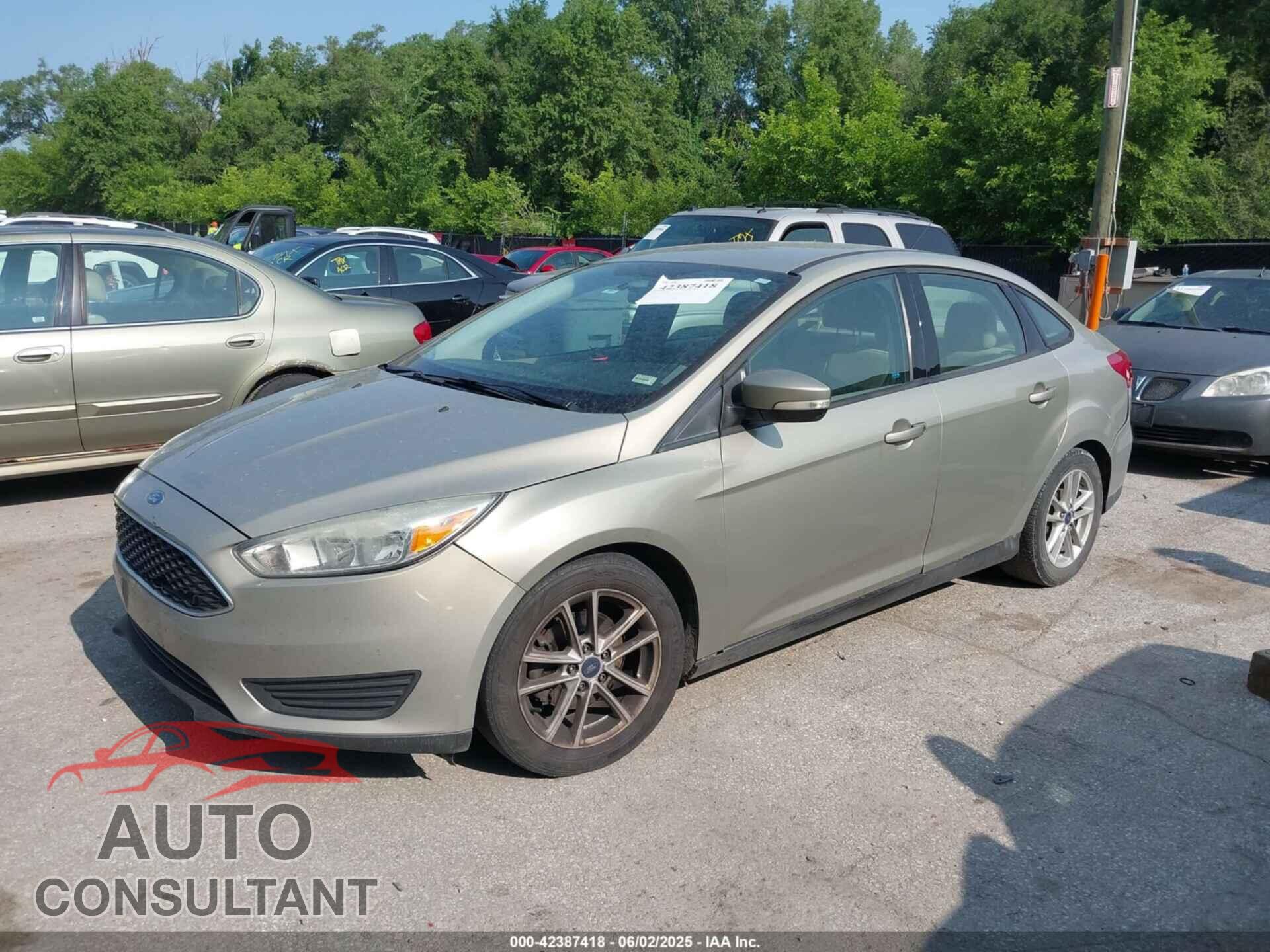 FORD FOCUS 2016 - 1FADP3F29GL361006