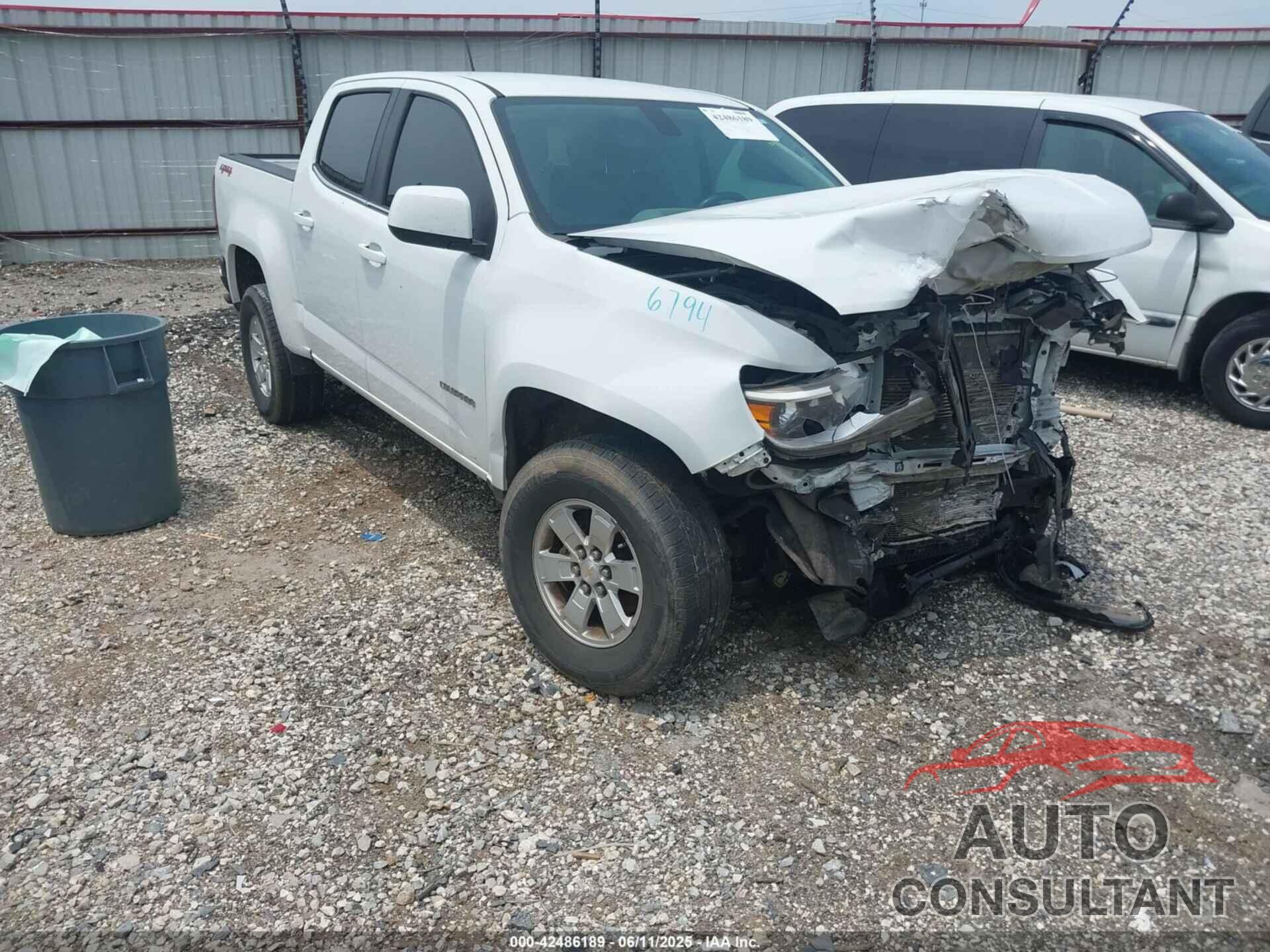 CHEVROLET COLORADO 2018 - 1GCGTBEN5J1226794