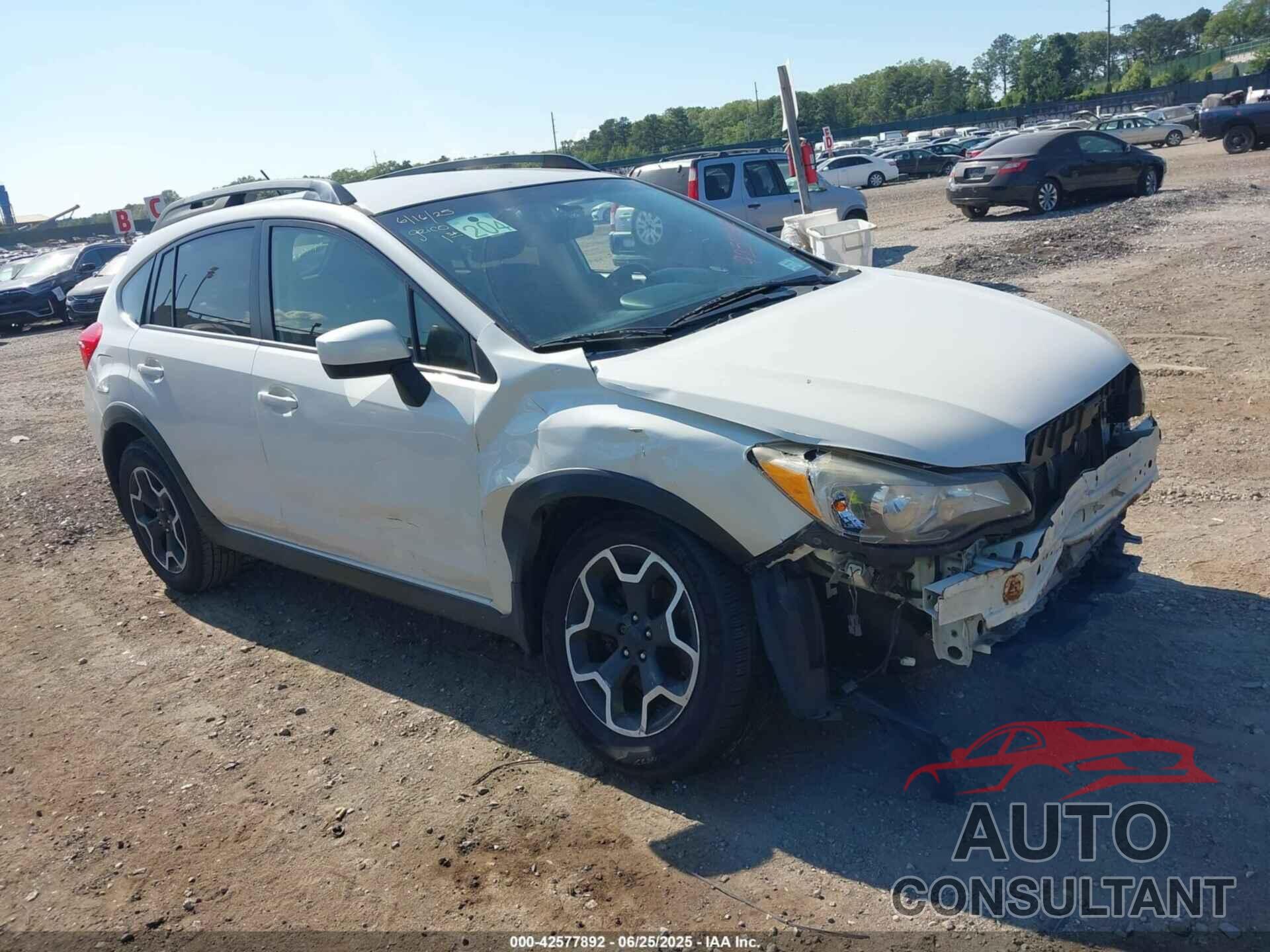 SUBARU XV CROSSTREK 2015 - JF2GPACCXF8222076