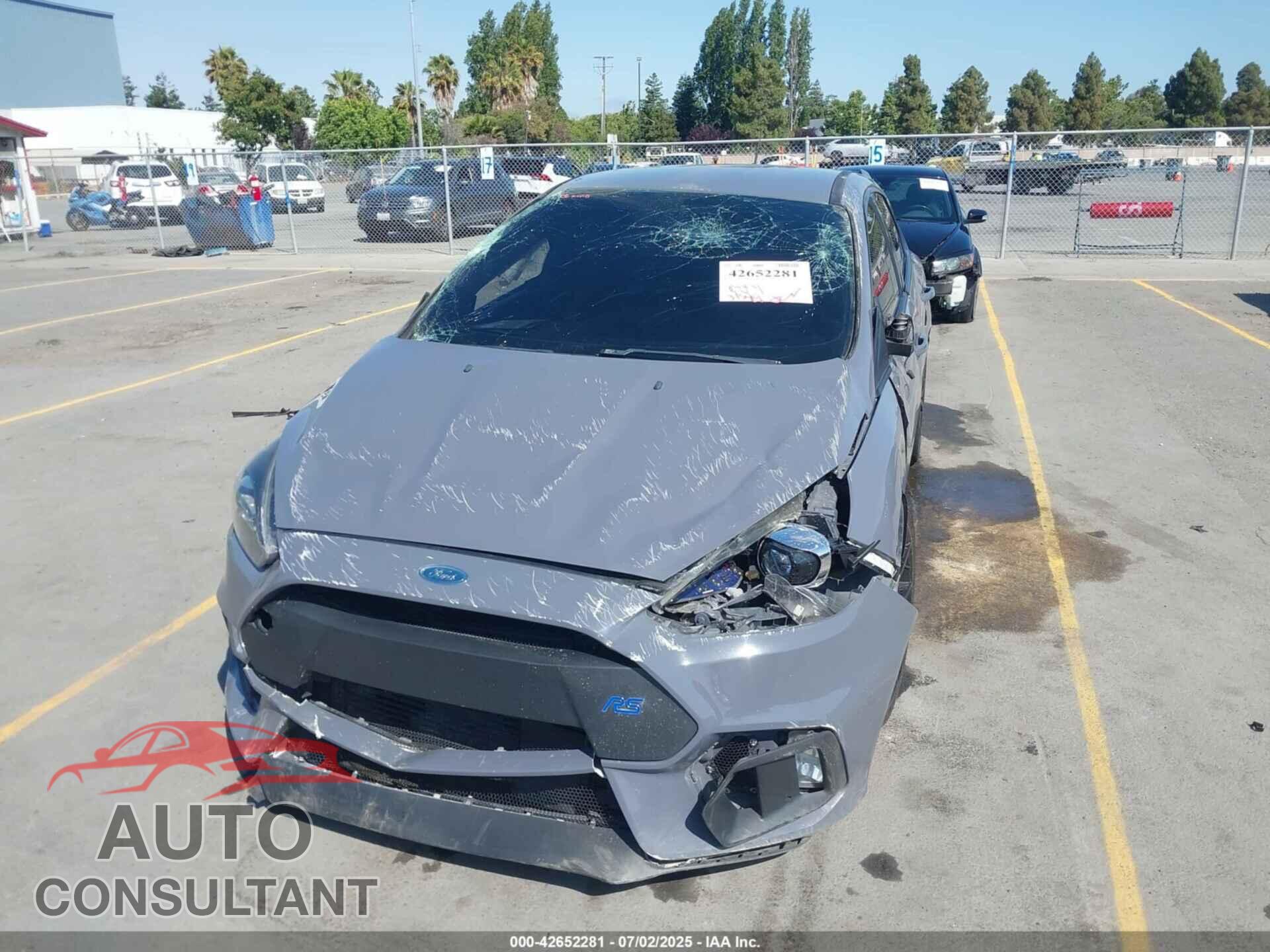 FORD FOCUS RS 2017 - WF0DP3TH0H4126229