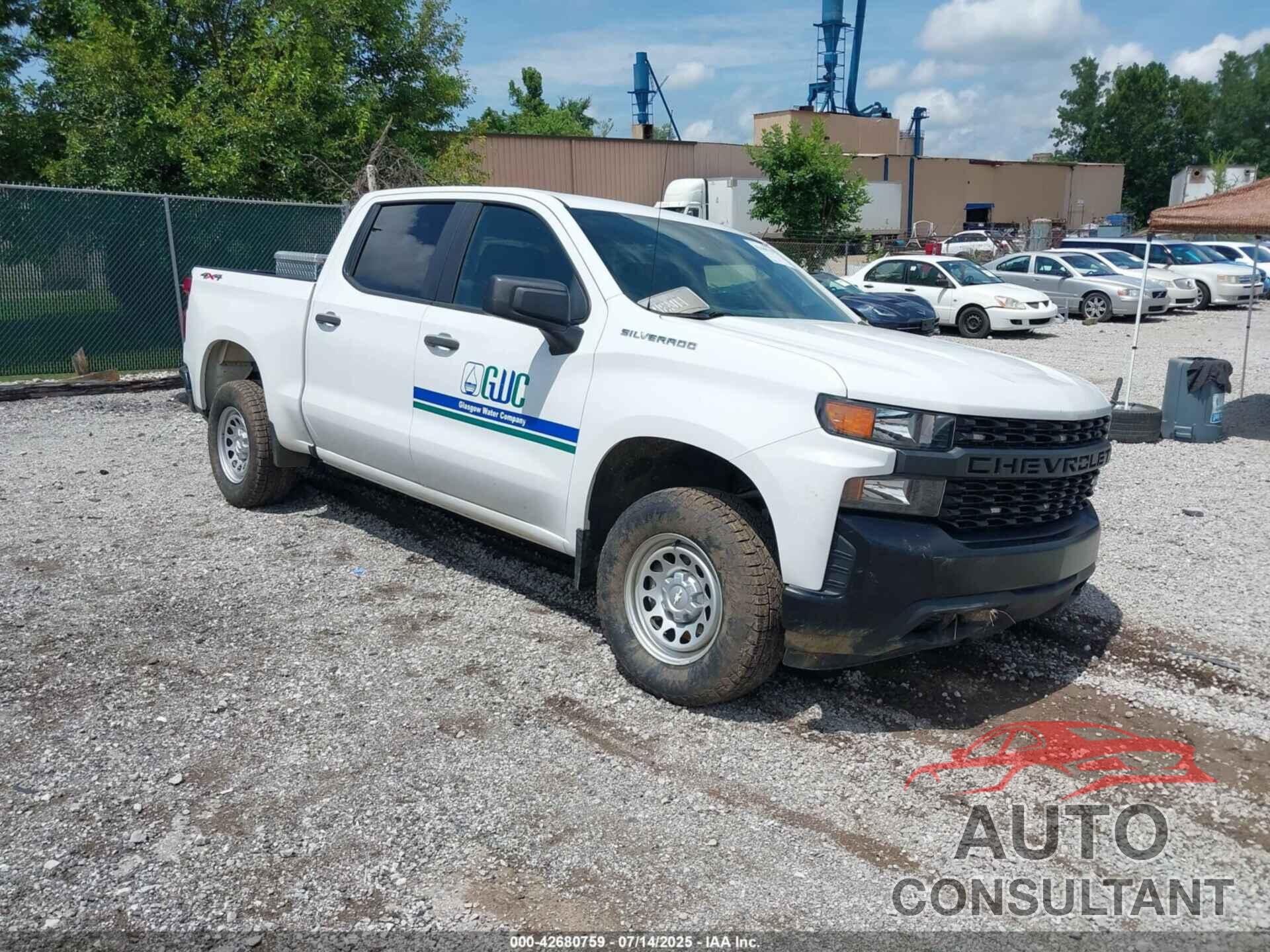 CHEVROLET SILVERADO 1500 2020 - 1GCUYAEFLLZ268407