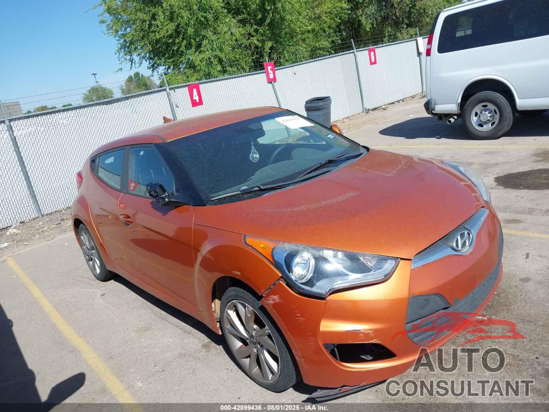 HYUNDAI VELOSTER 2017 - KMHTC6AD0HU310528