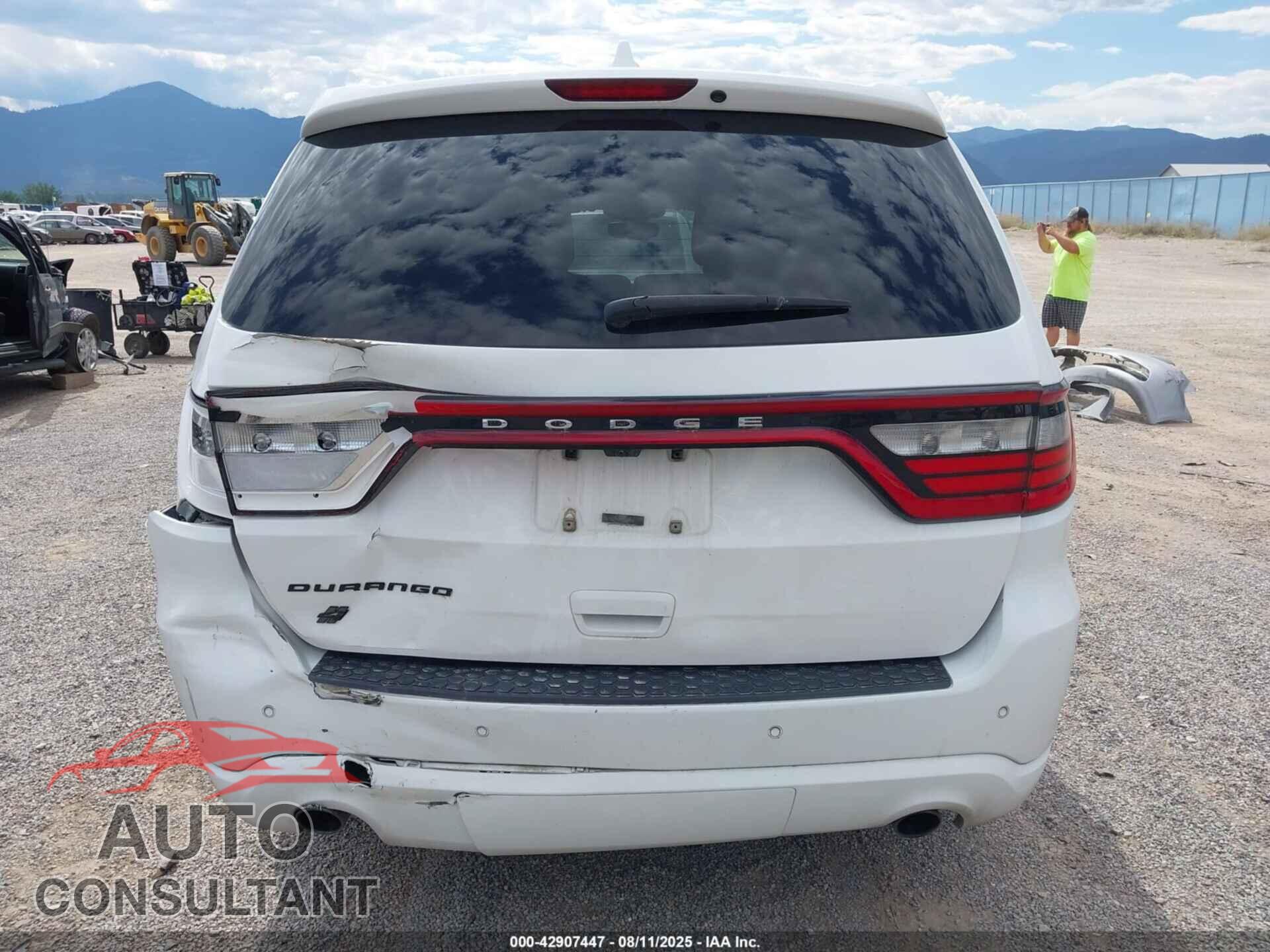 DODGE DURANGO 2018 - 1C4RDJAG6JC313955