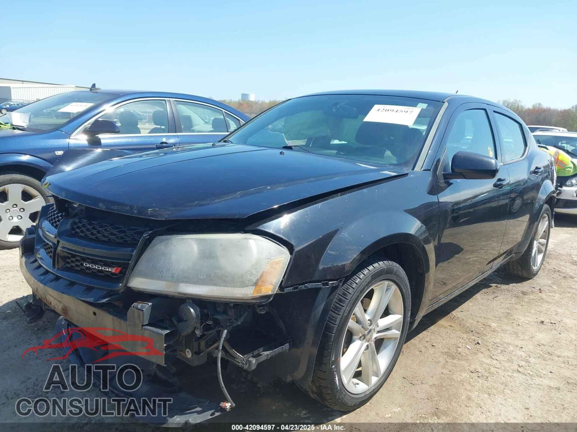 DODGE AVENGER 2013 - 1C3CDZCB0DN620279