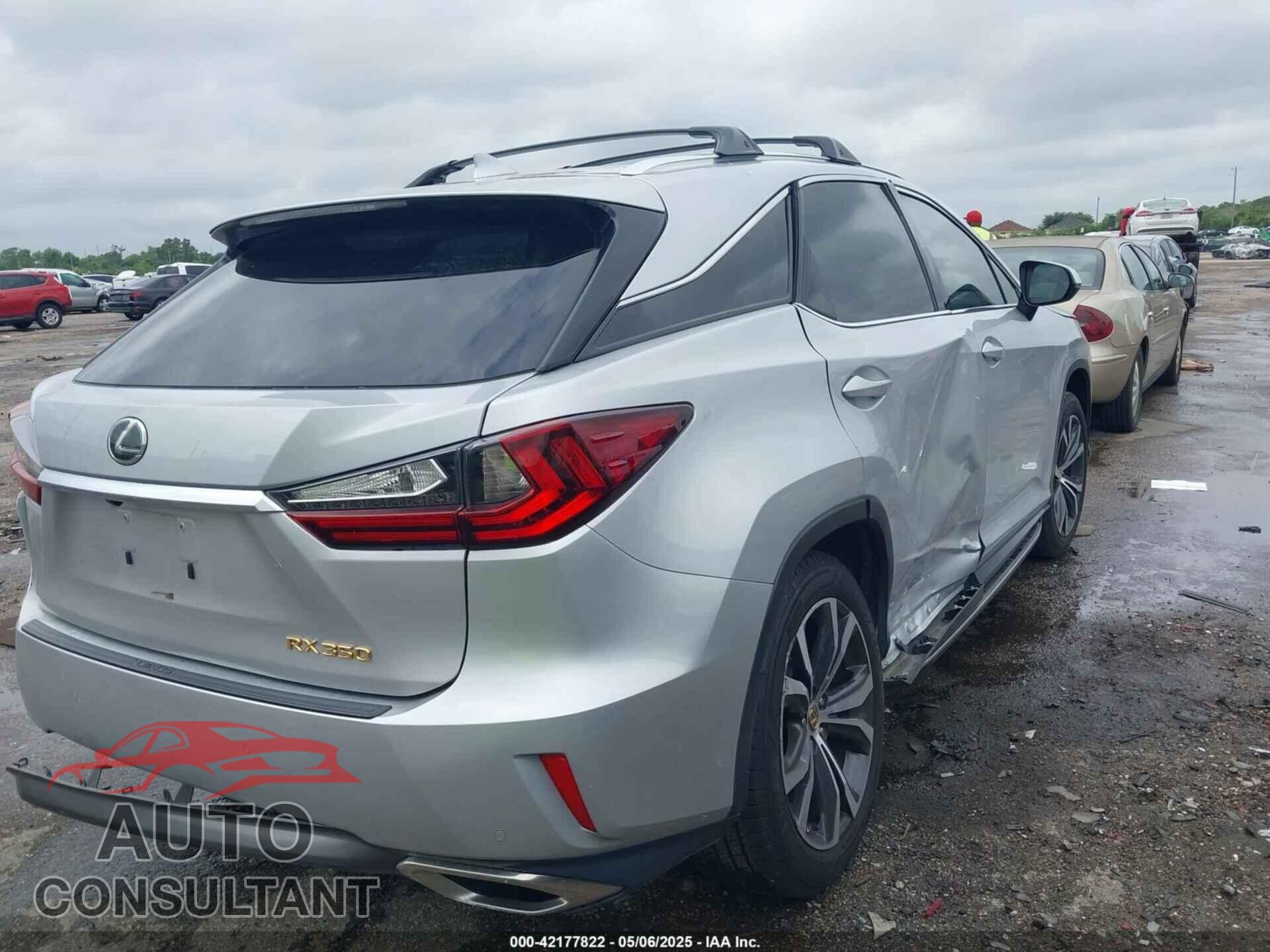 LEXUS RX 350 2017 - 2T2ZZMCA6HC044302