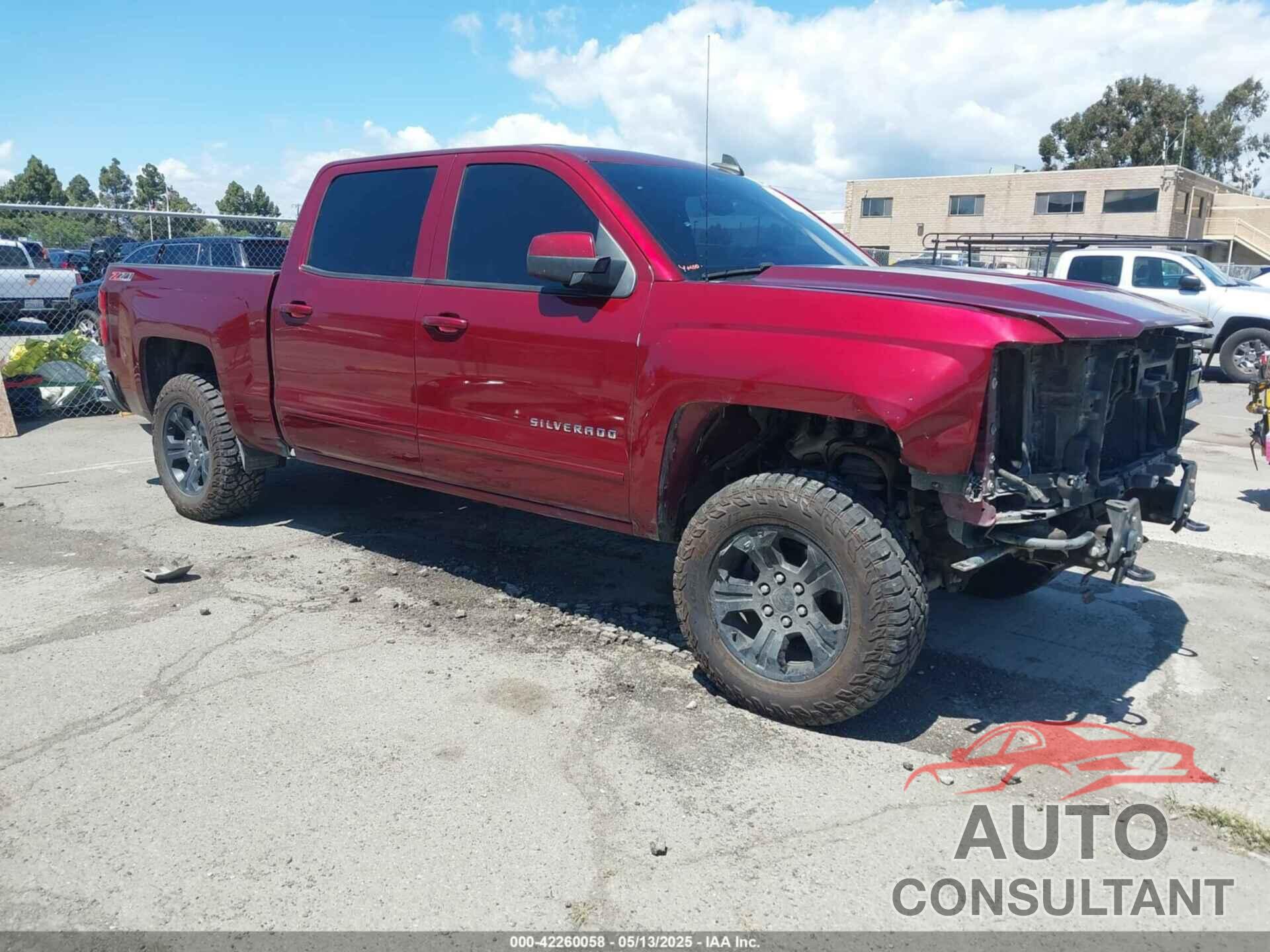 CHEVROLET SILVERADO 1500 2016 - 3GCUKREC3GG355267