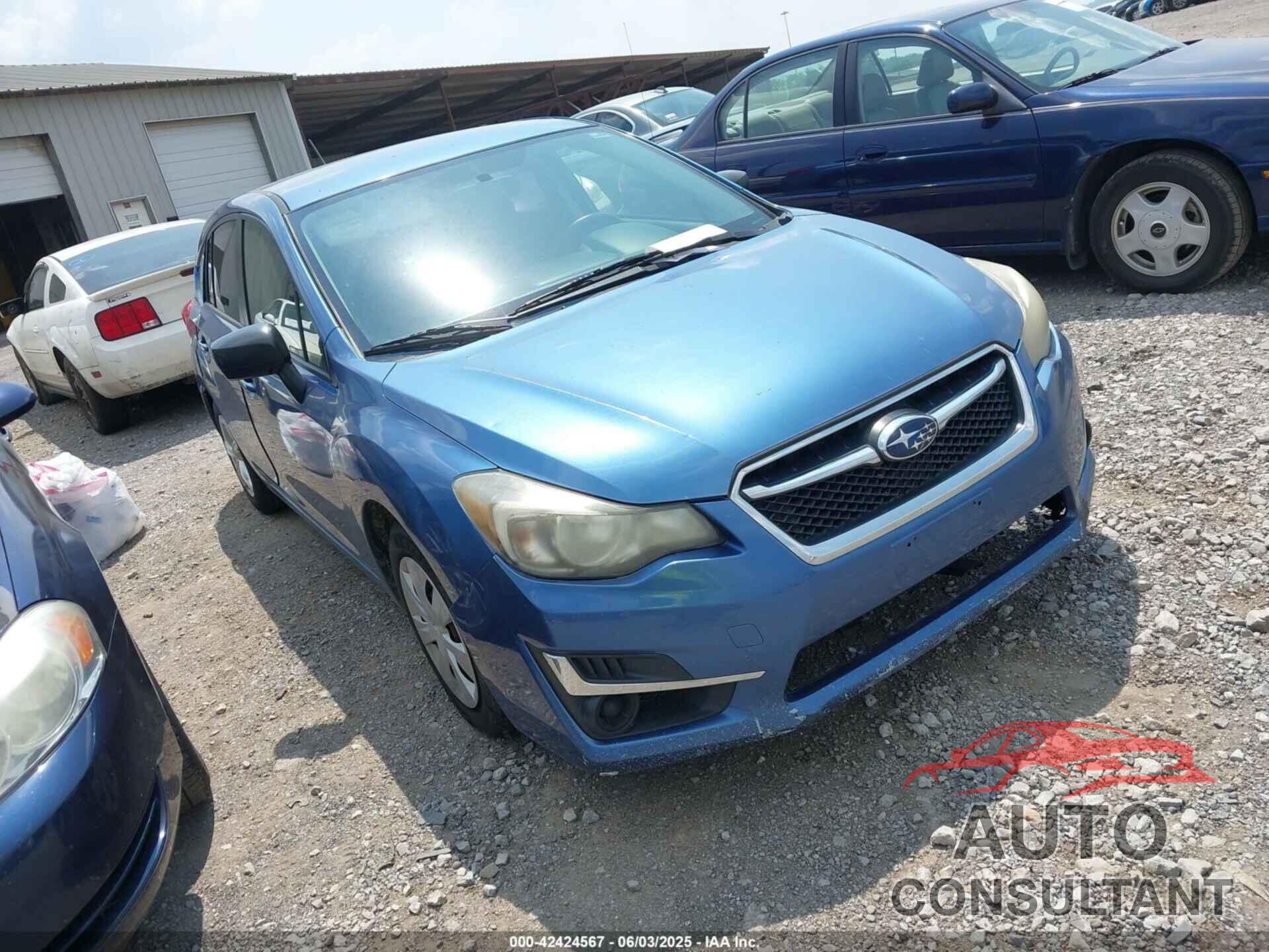 SUBARU IMPREZA 2015 - JF1GPAA68F8201695