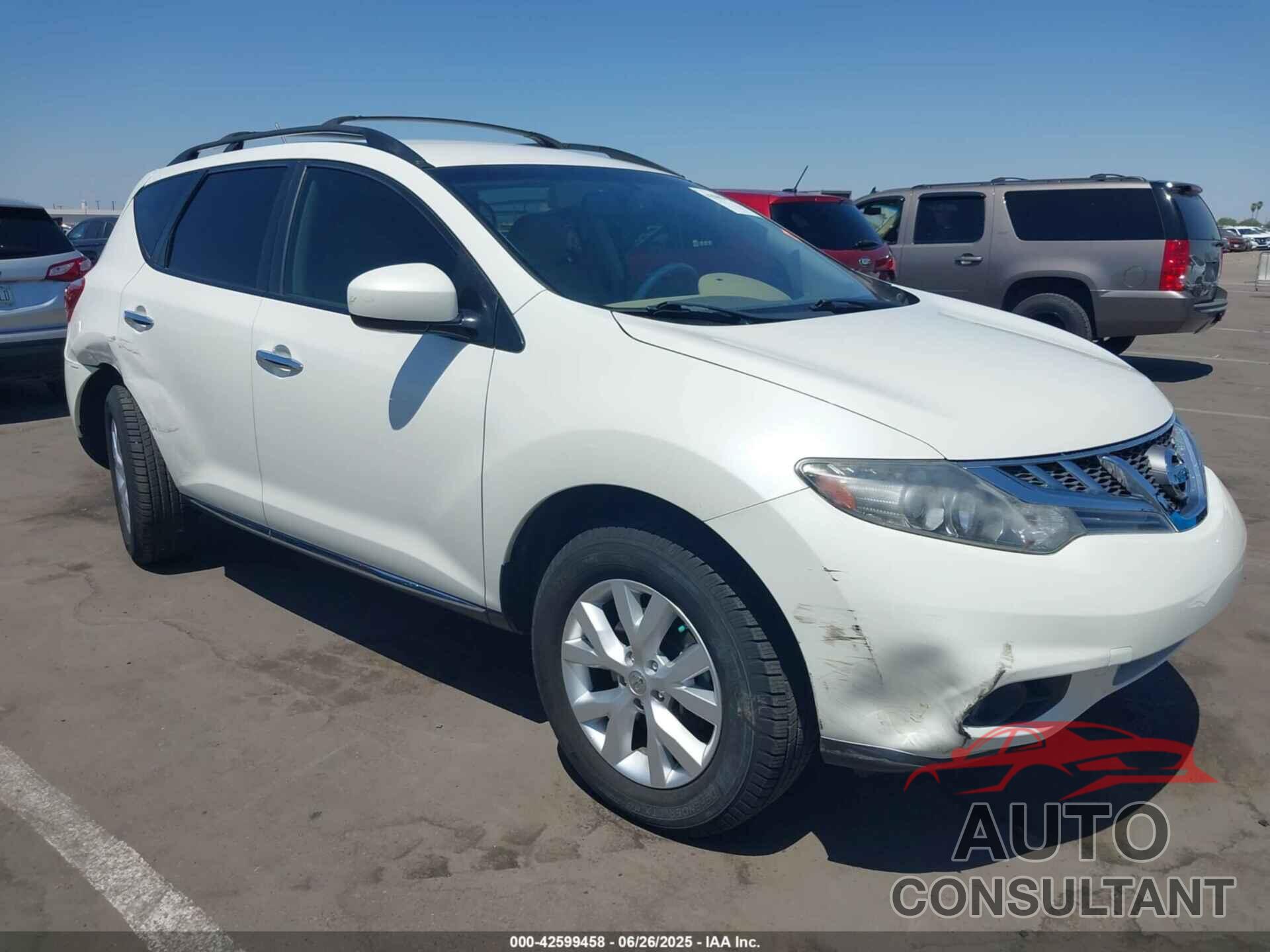 NISSAN MURANO 2014 - JN8AZ1MUXEW406230