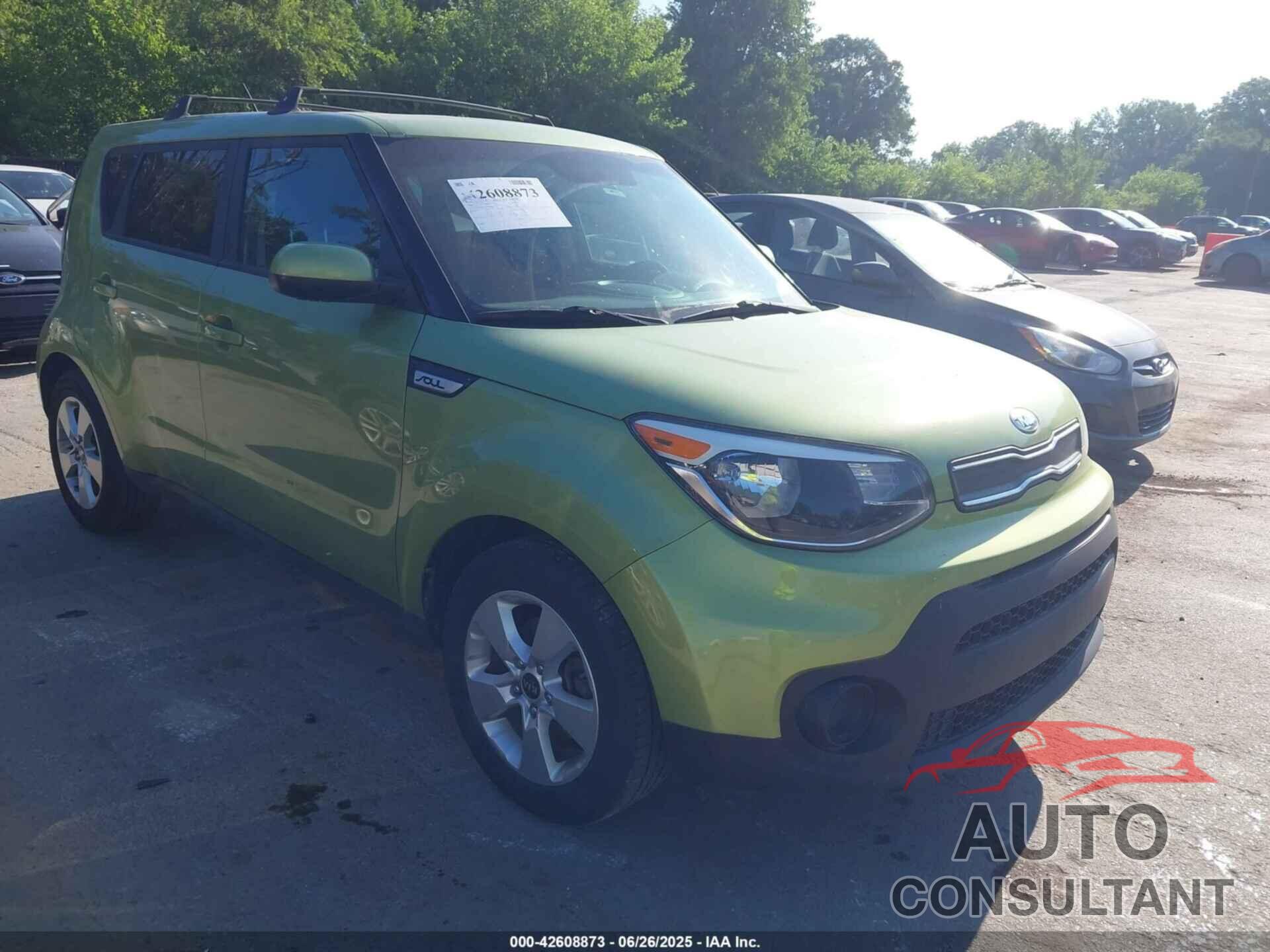 KIA SOUL 2018 - KNDJN2A22J7897669