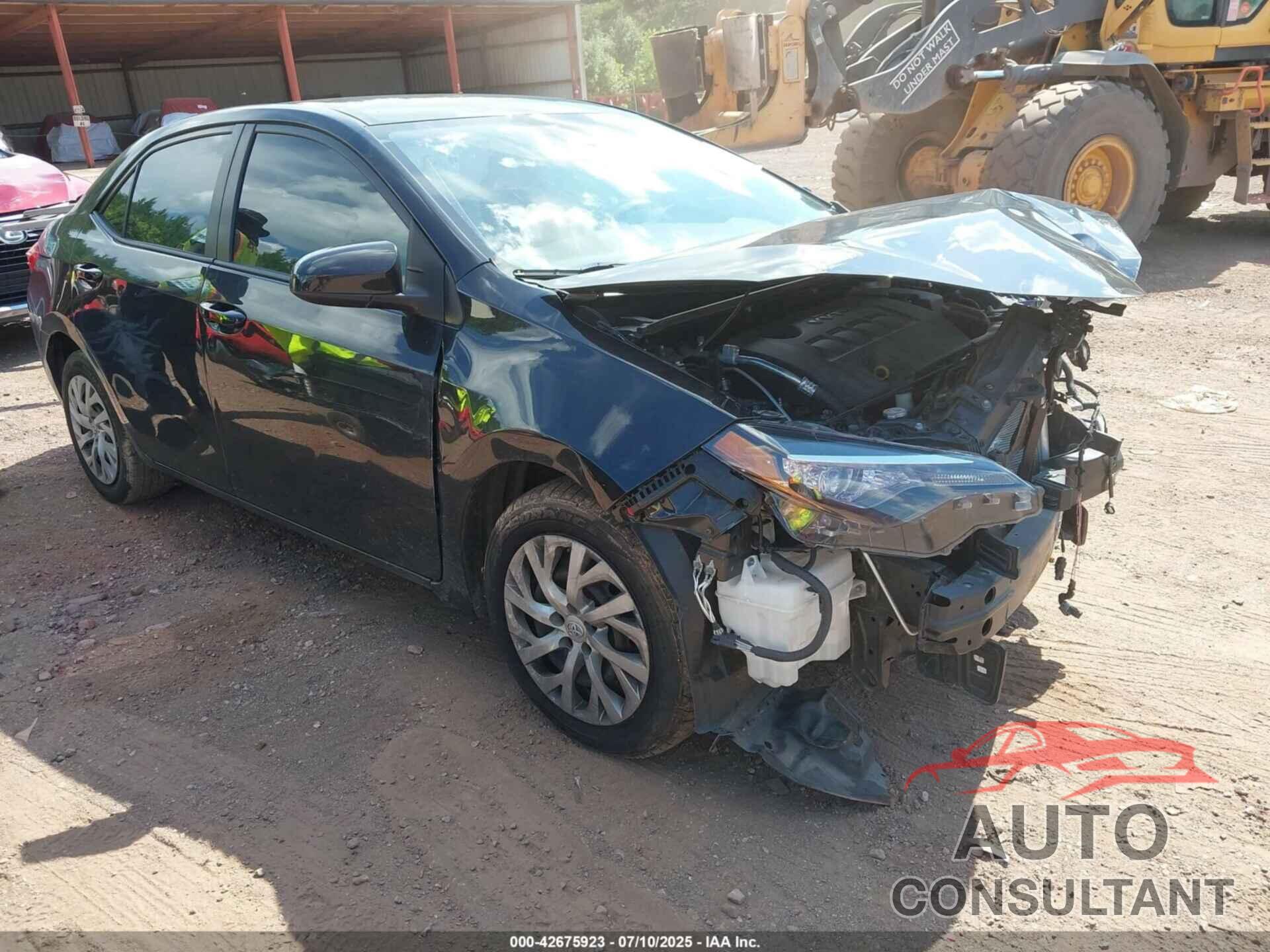 TOYOTA COROLLA 2019 - 2T1BURHE0KC207062