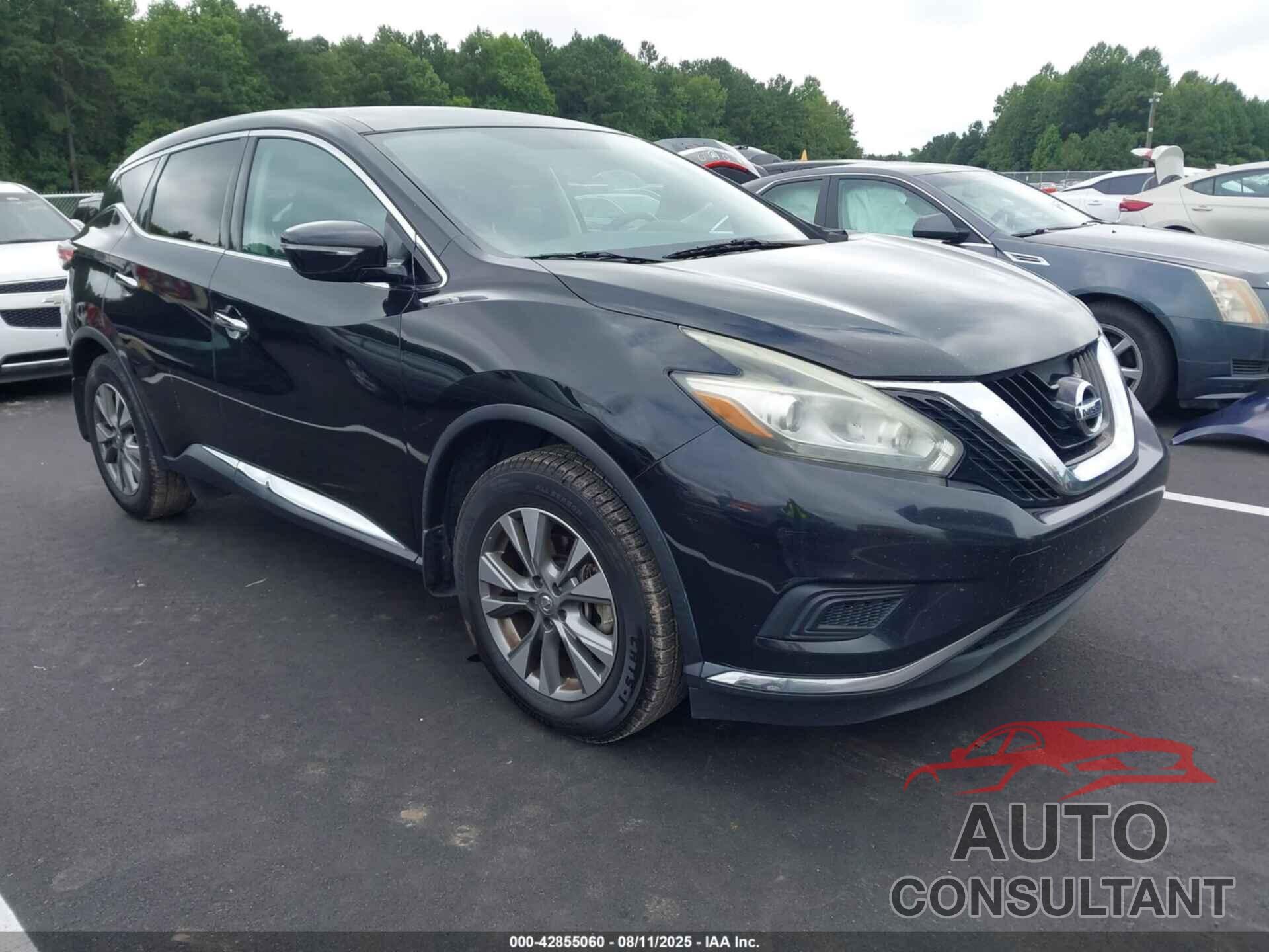 NISSAN MURANO 2015 - 5N1AZ2MH6FN267012
