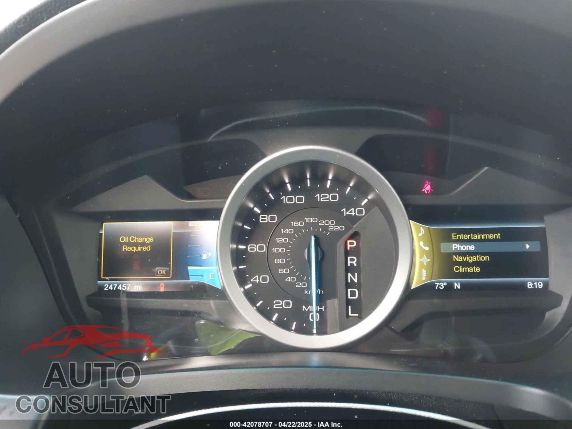 FORD EXPLORER 2012 - 1FMHK7F98CGA52138