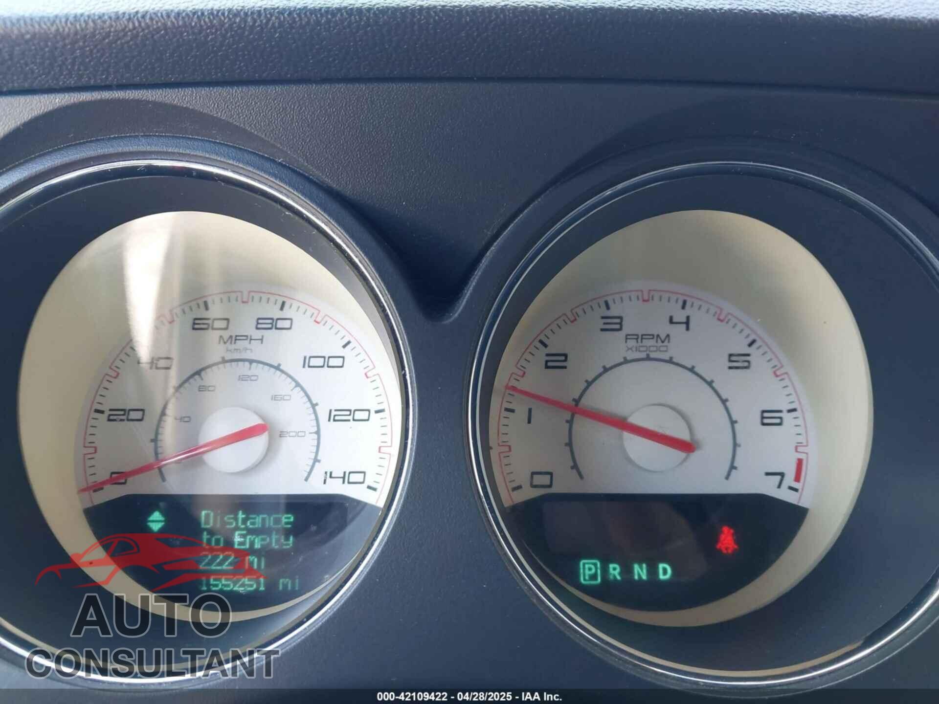 DODGE CHALLENGER 2012 - 2C3CDYAG6CH259656