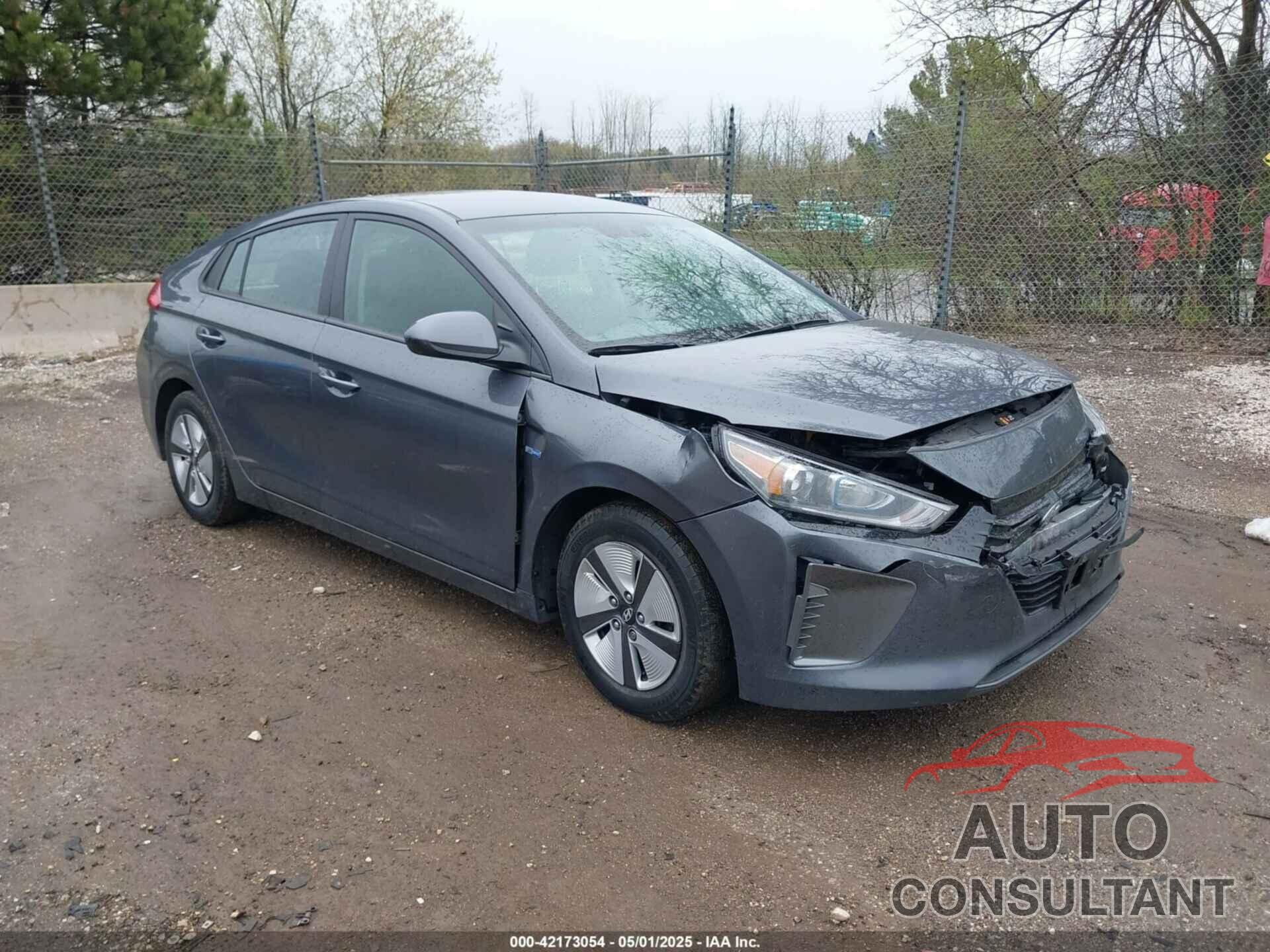 HYUNDAI IONIQ HYBRID 2019 - KMHC65LC7KU117578