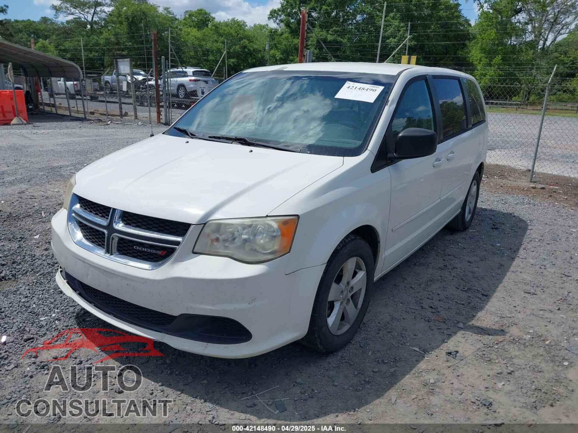 DODGE GRAND CARAVAN 2013 - 2C4RDGBG5DR724468
